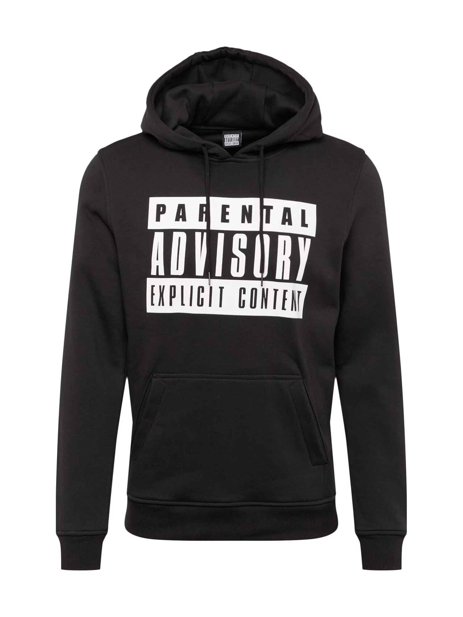 Mister Tee Mikina 'Parental Advisory' čierna / biela - Pepit.sk