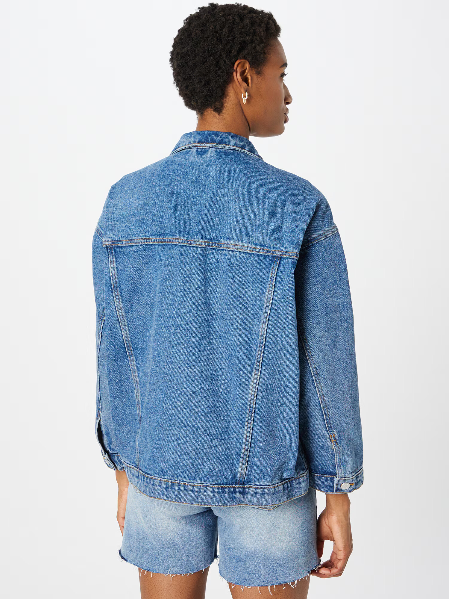 Monki Prechodná bunda modrá denim - Pepit.sk