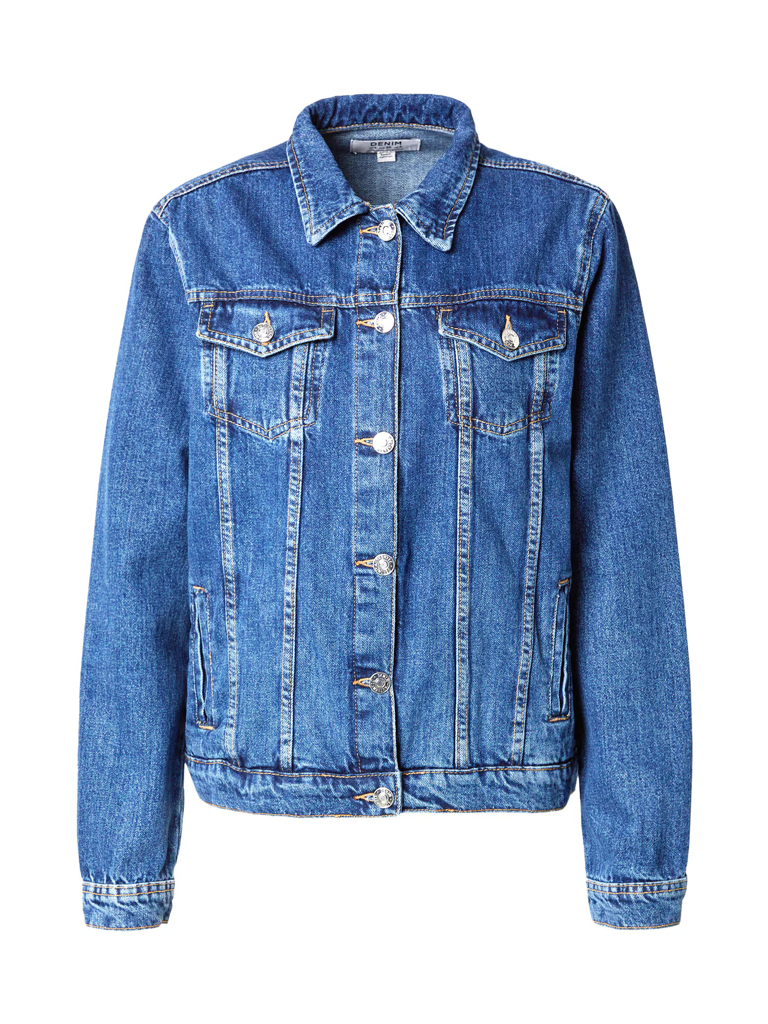 Nasty Gal Prechodná bunda modrá denim - Pepit.sk