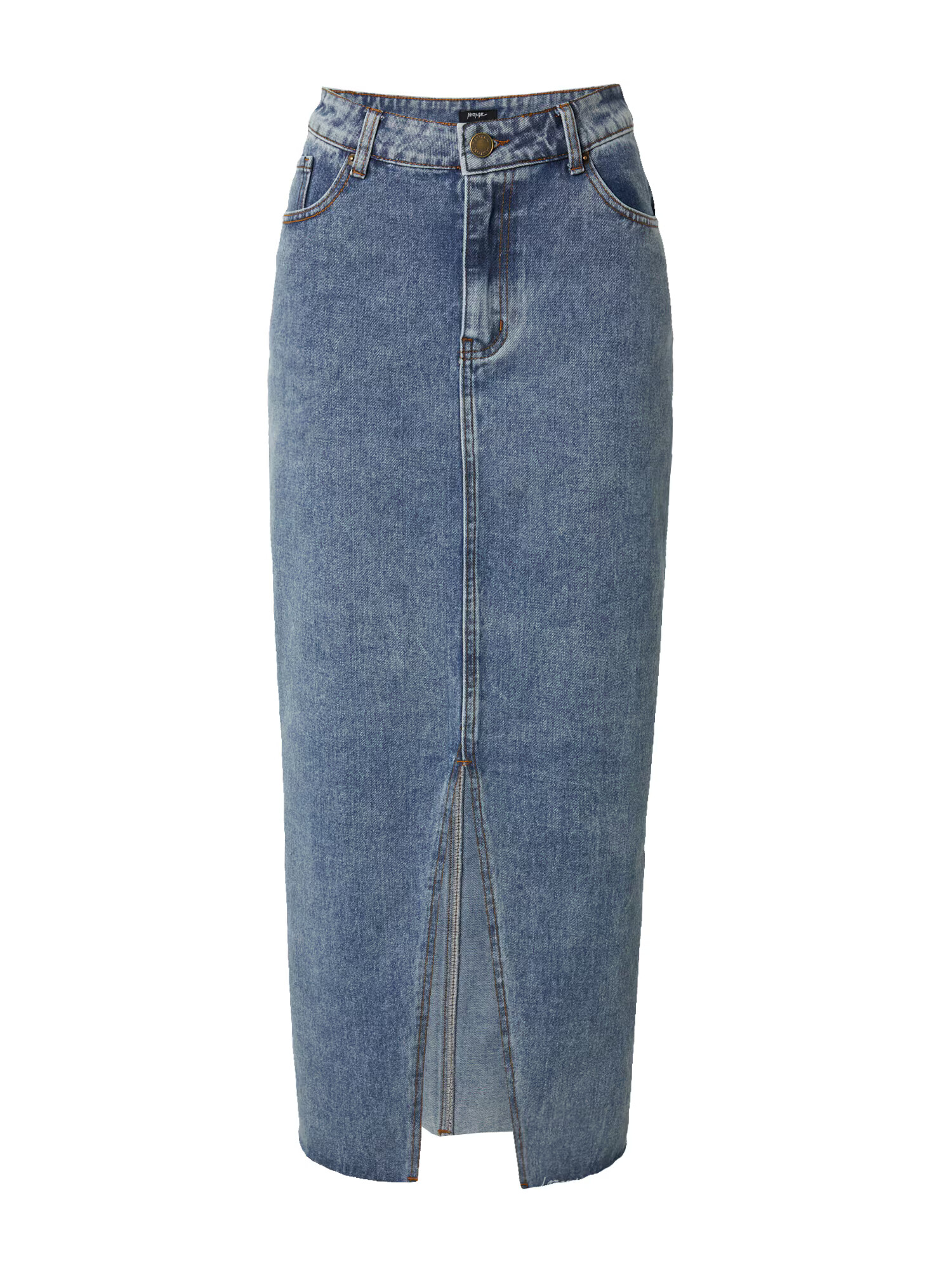 Nasty Gal Sukňa 'Star Bum' modrá denim - Pepit.sk