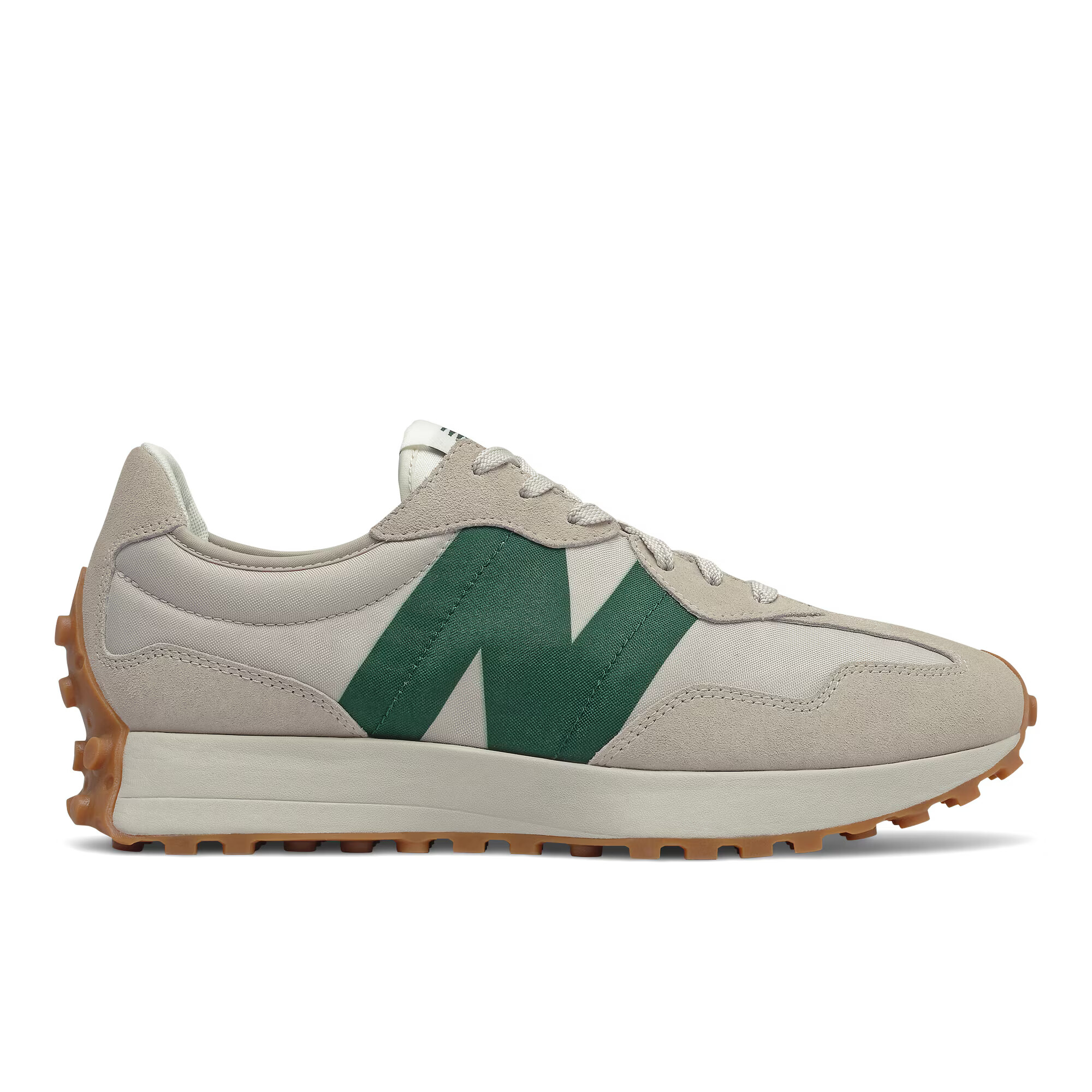 new balance Nízke tenisky '327' sivobéžová / tmavozelená - Pepit.sk