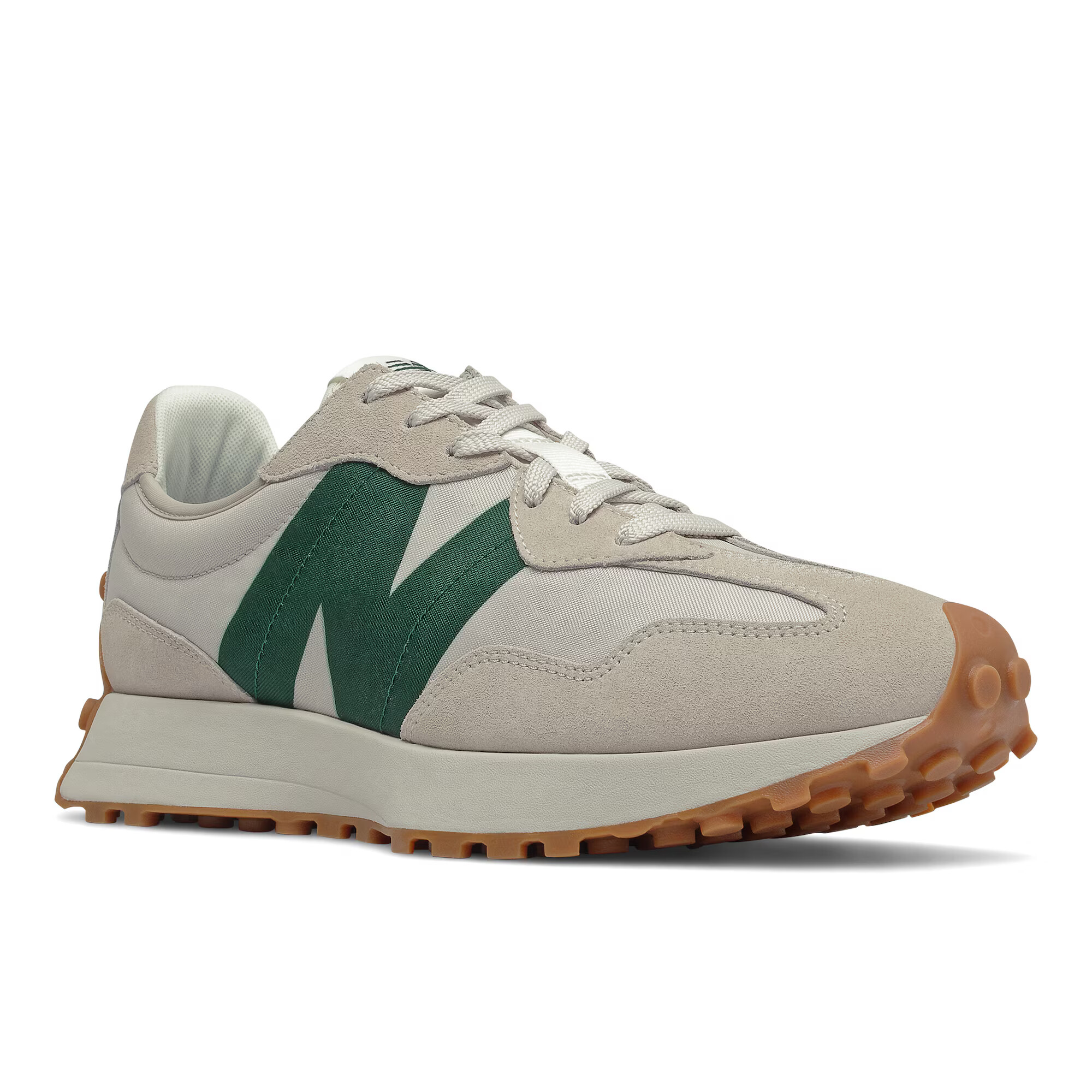 new balance Nízke tenisky '327' sivobéžová / tmavozelená - Pepit.sk