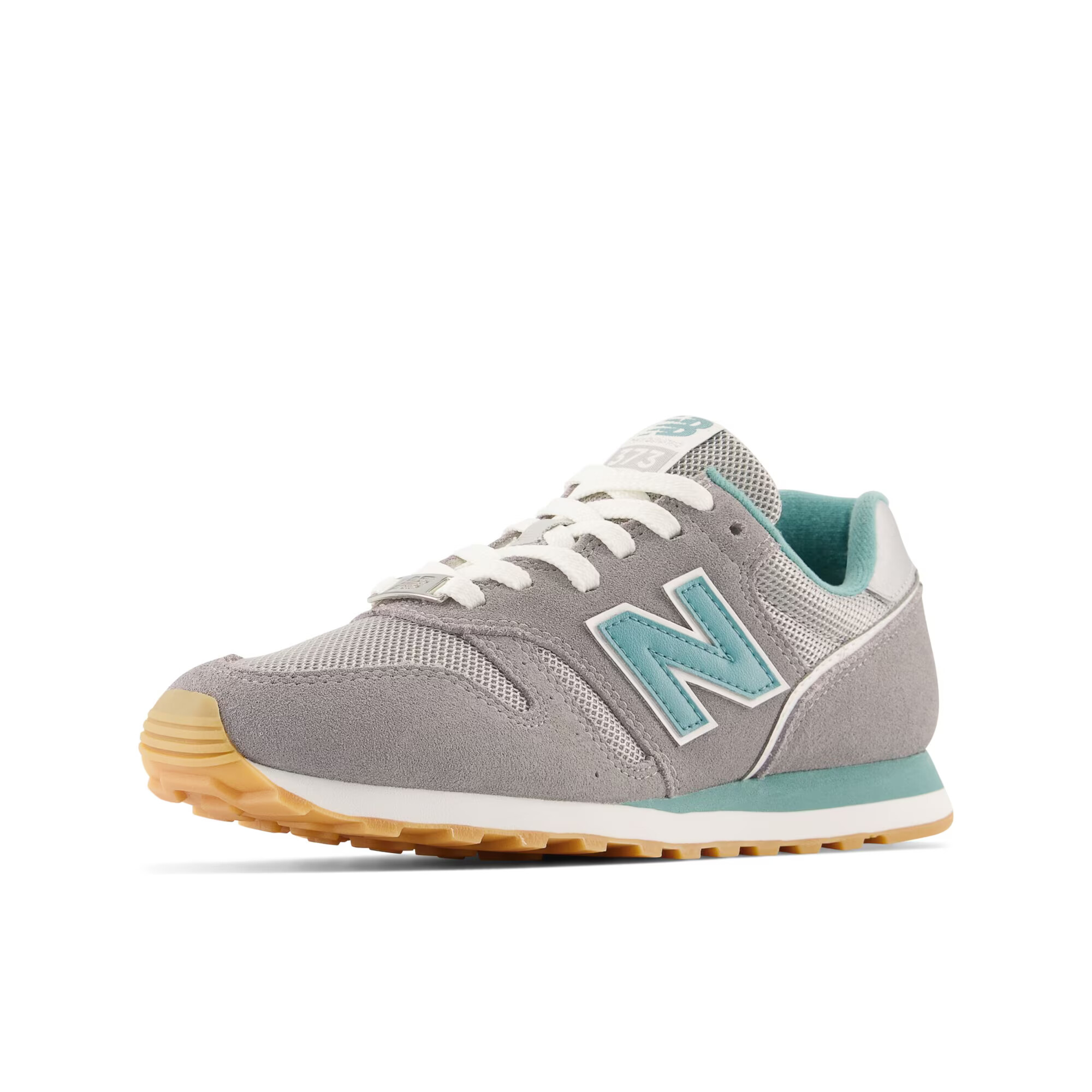 new balance Nízke tenisky '373' sivá / nefritová / biela - Pepit.sk