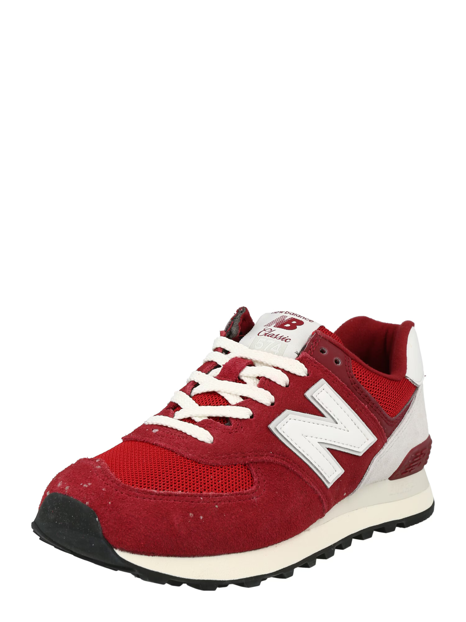 new balance Nízke tenisky '574' červená / biela - Pepit.sk