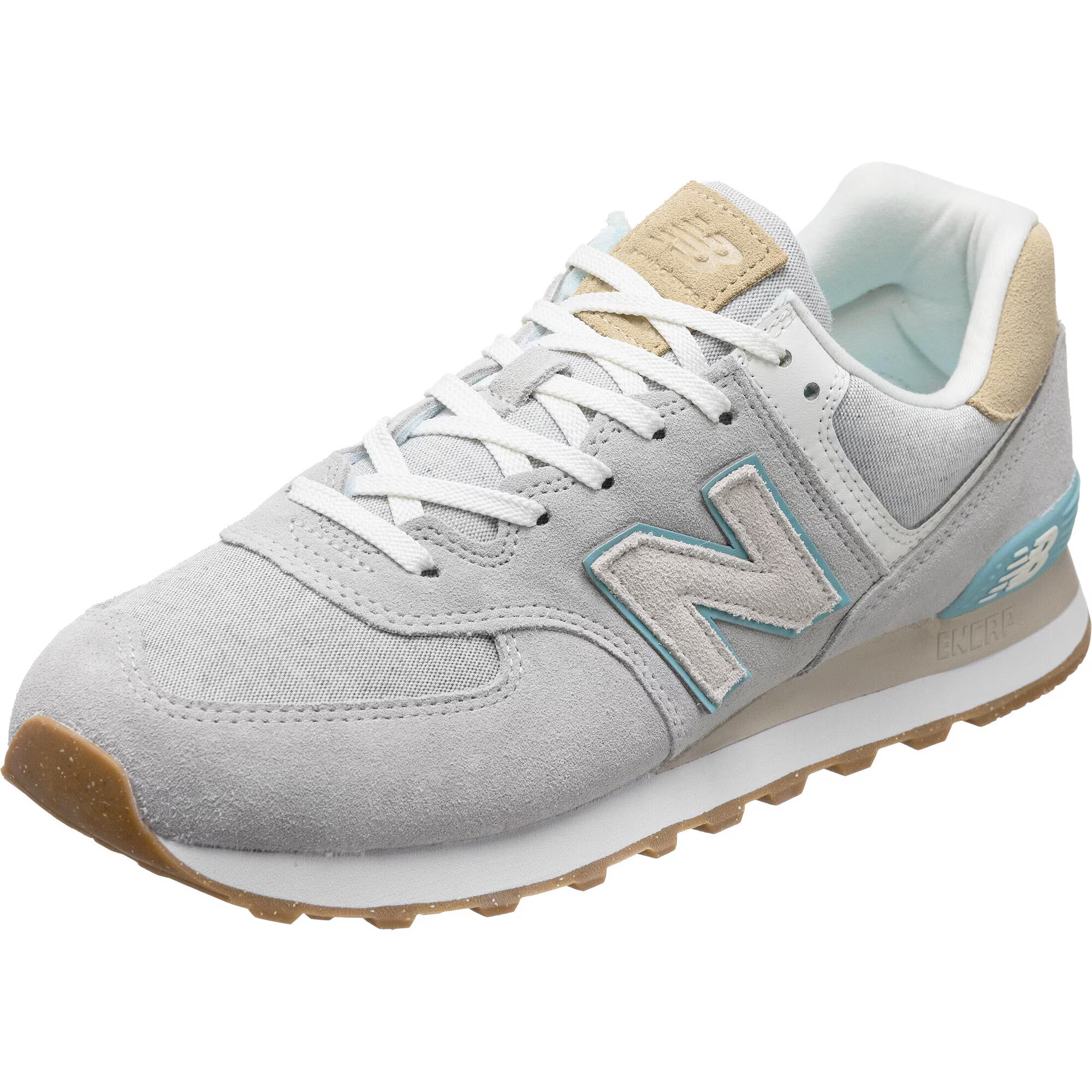 new balance Nízke tenisky '574' krémová / svetlomodrá / svetlosivá / biela - Pepit.sk