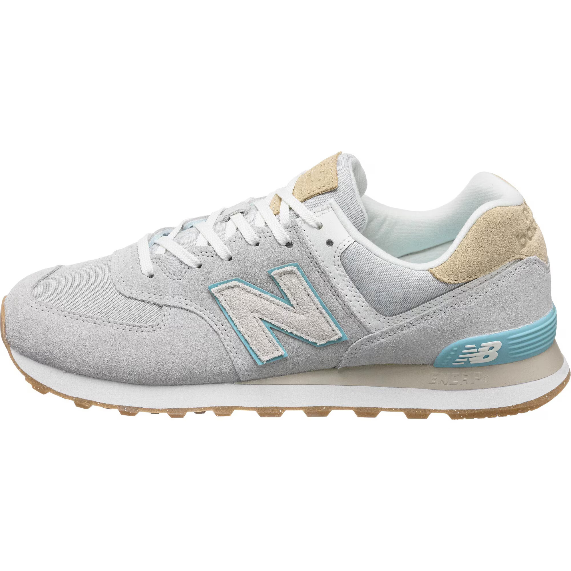 new balance Nízke tenisky '574' krémová / svetlomodrá / svetlosivá / biela - Pepit.sk