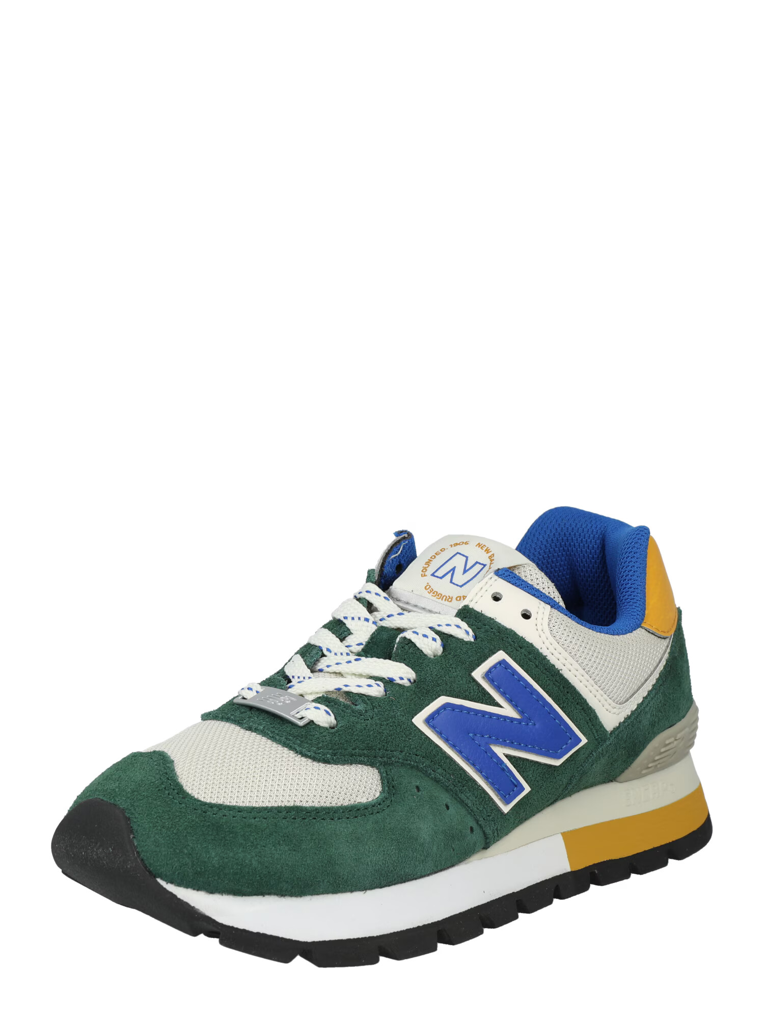 new balance Nízke tenisky '574' modrá / zelená / oranžová / biela - Pepit.sk