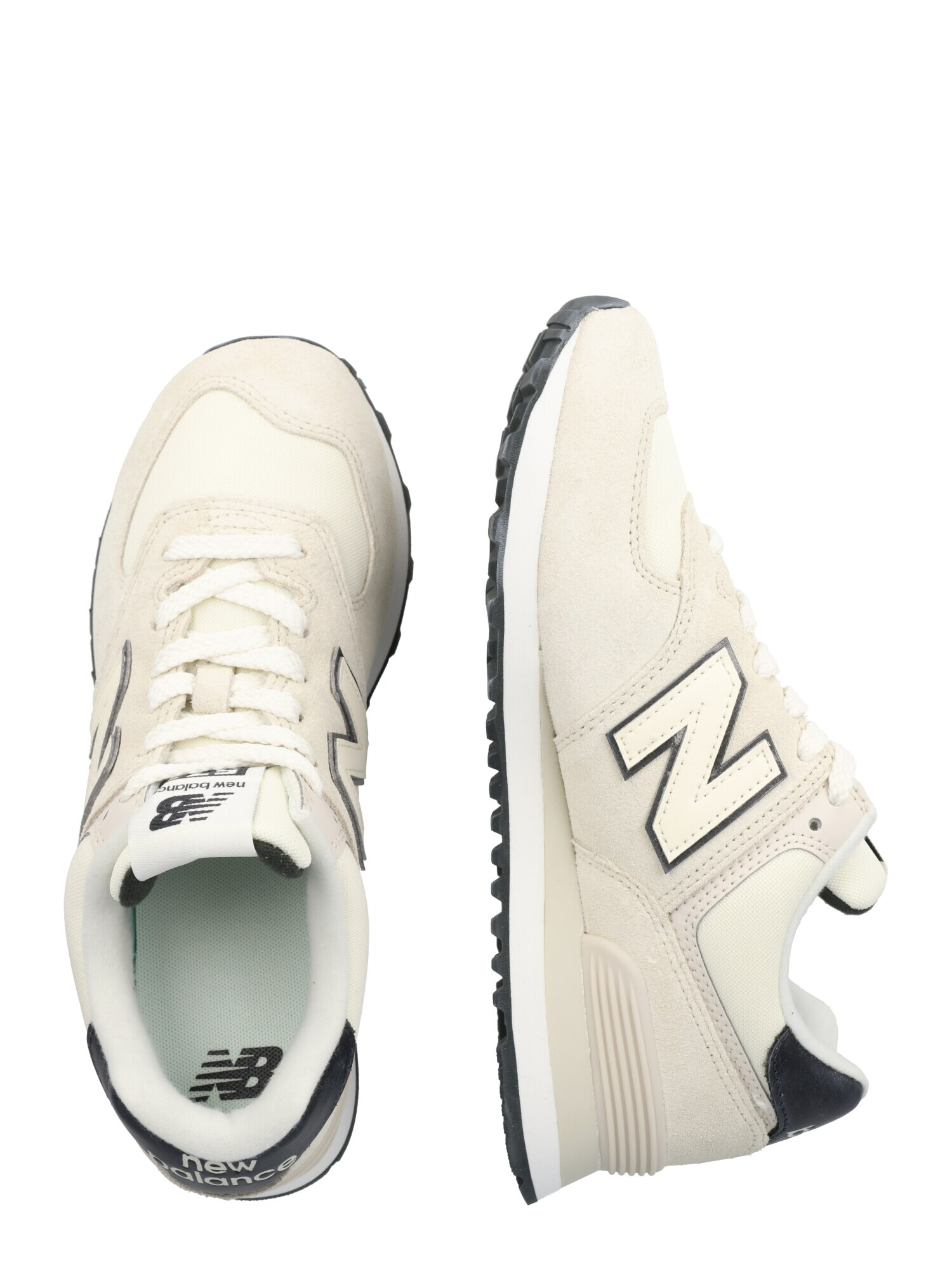 new balance Nízke tenisky '574' krémová / námornícka modrá / sivobéžová / biela - Pepit.sk