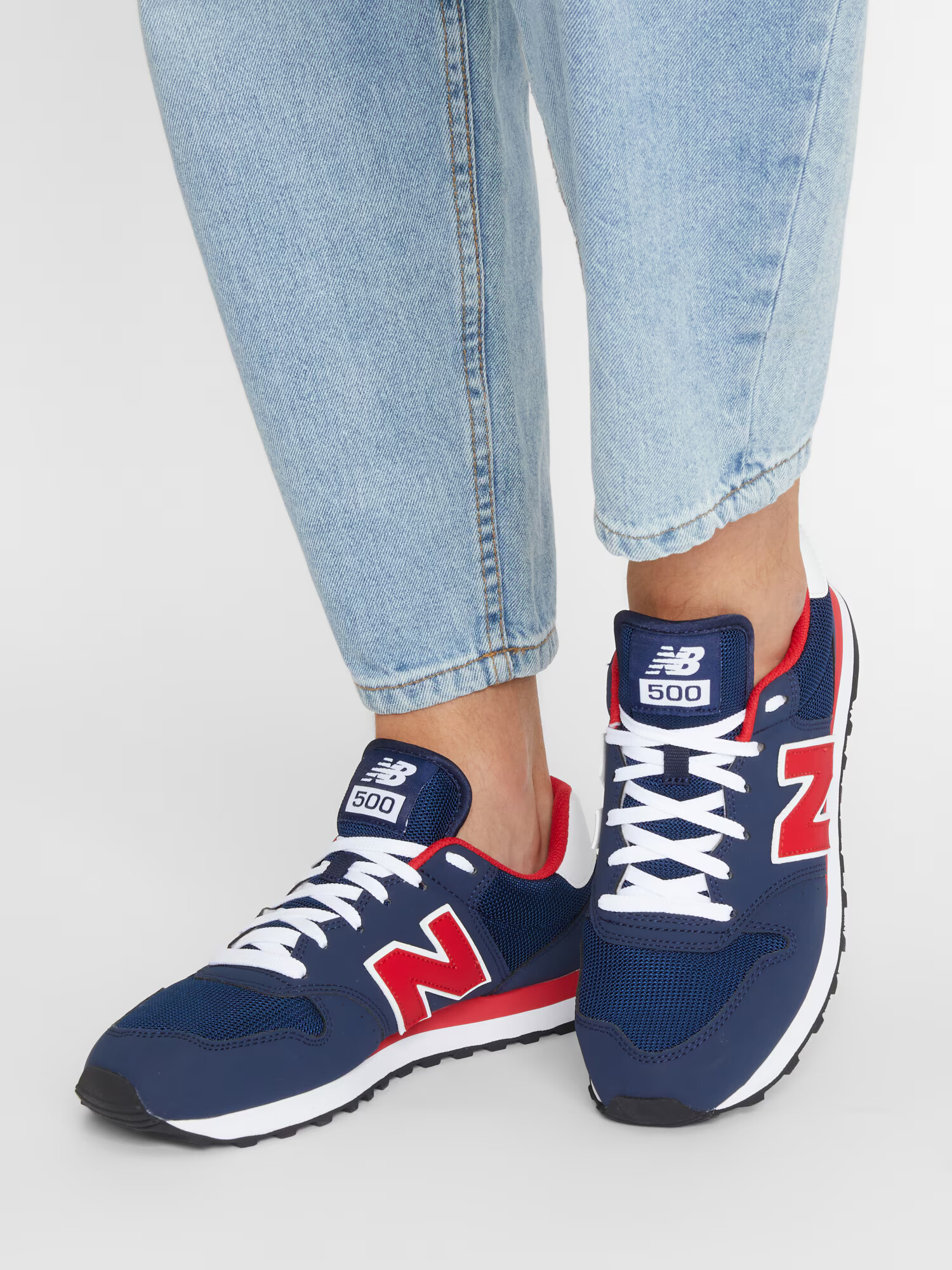 new balance Nízke tenisky námornícka modrá / červená / biela - Pepit.sk