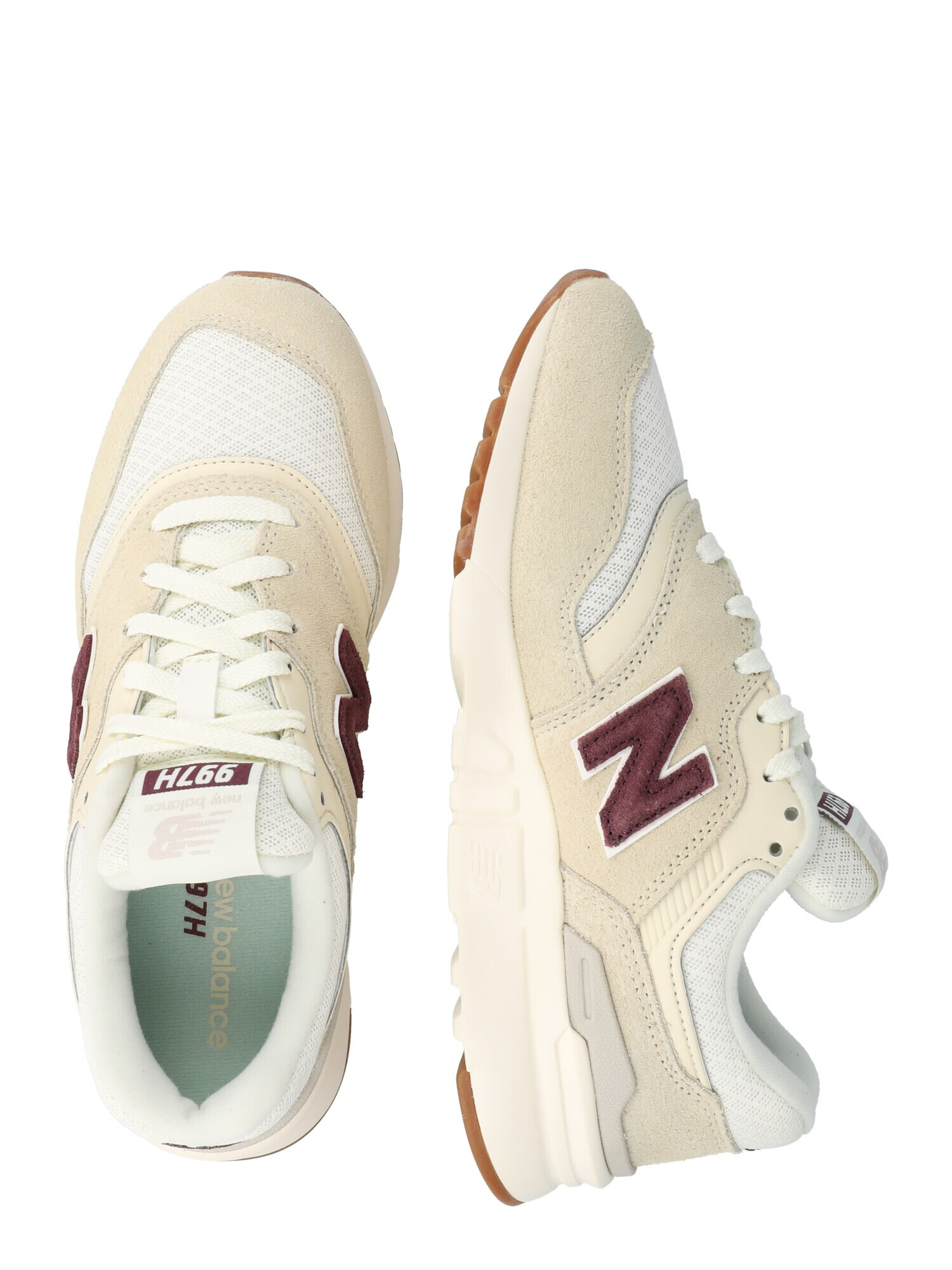 new balance Nízke tenisky nebielená / bordová / biela - Pepit.sk