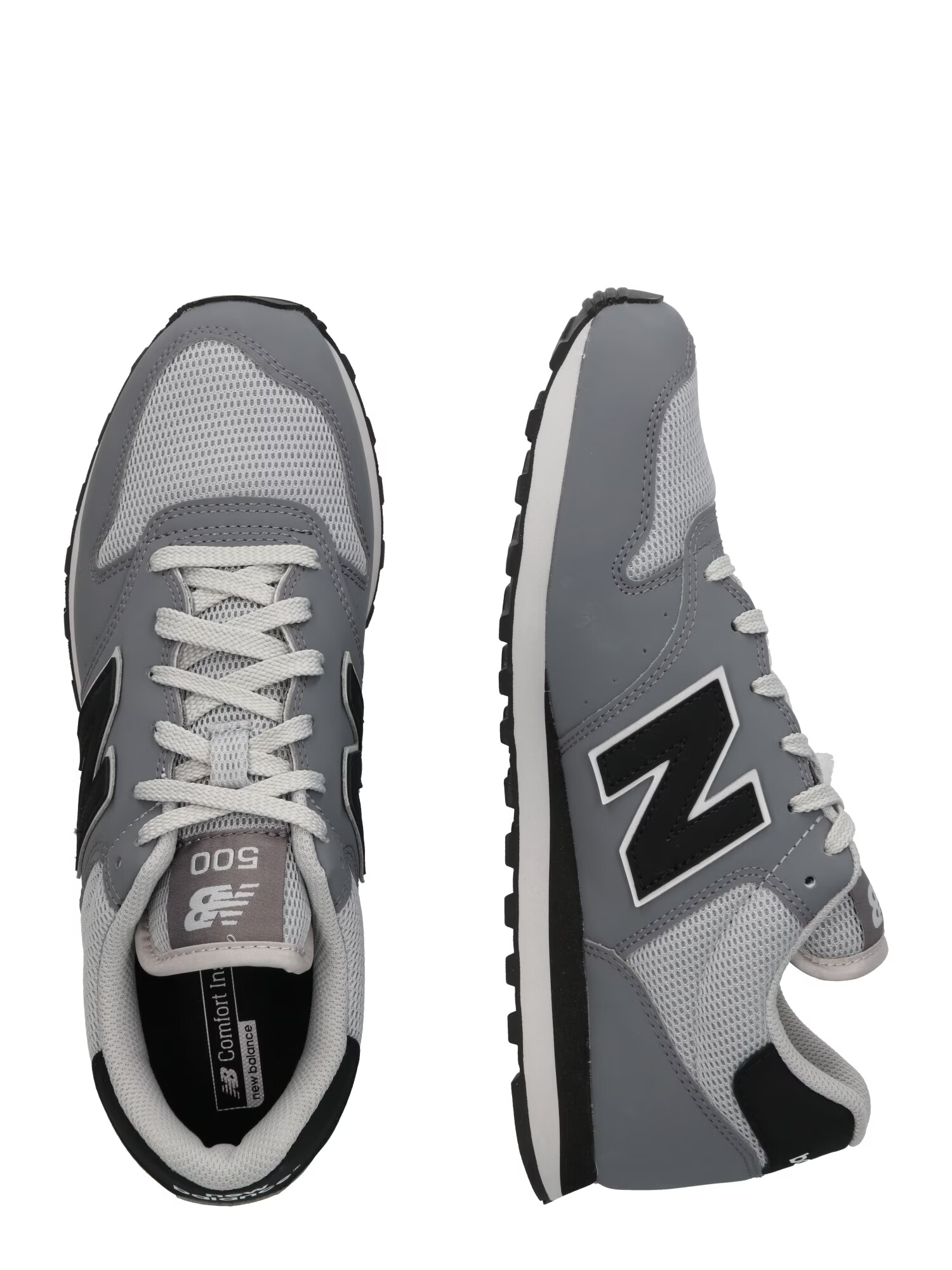 new balance Nízke tenisky sivá / svetlosivá / čierna - Pepit.sk