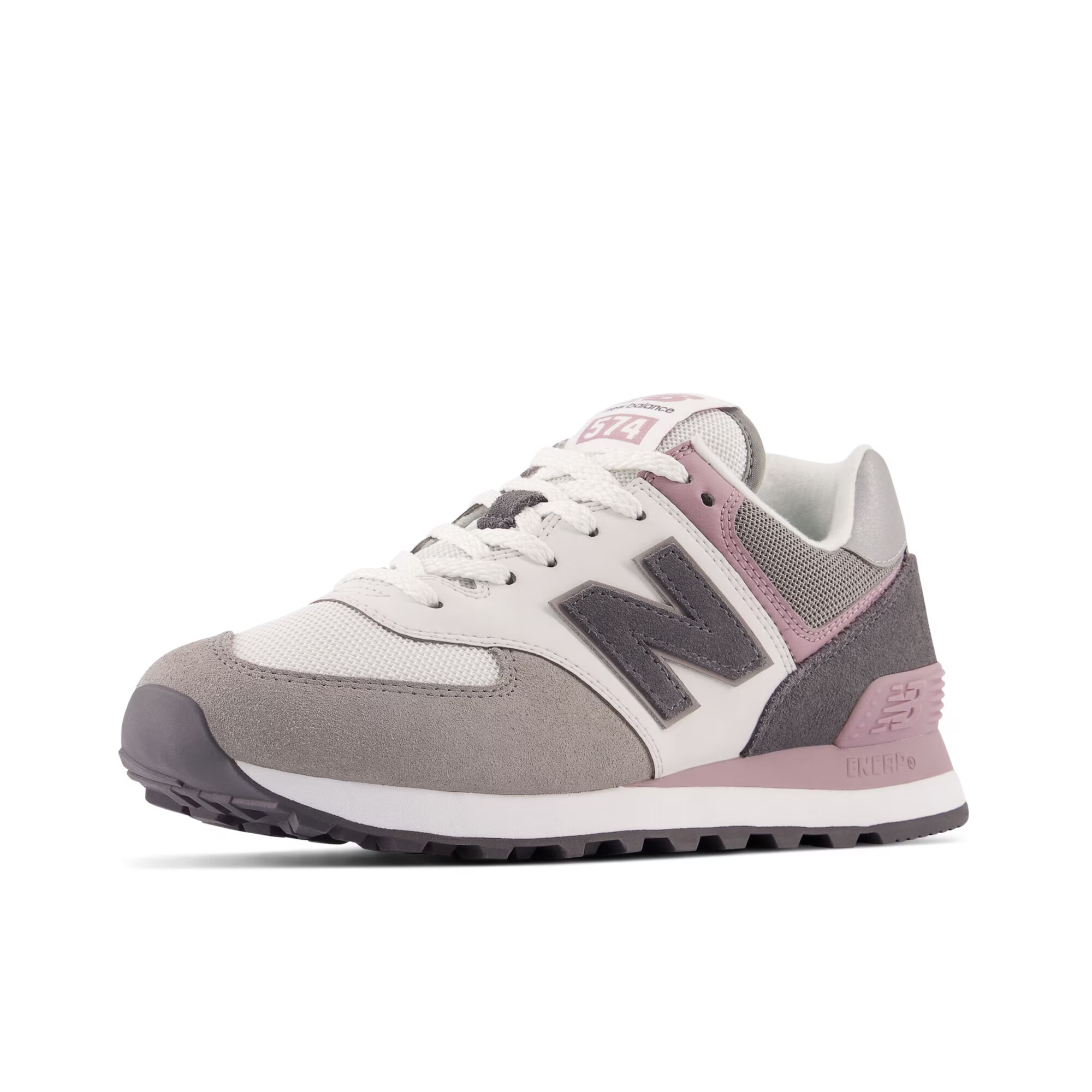 new balance Nízke tenisky sivá / fialová / svetlofialová / biela - Pepit.sk