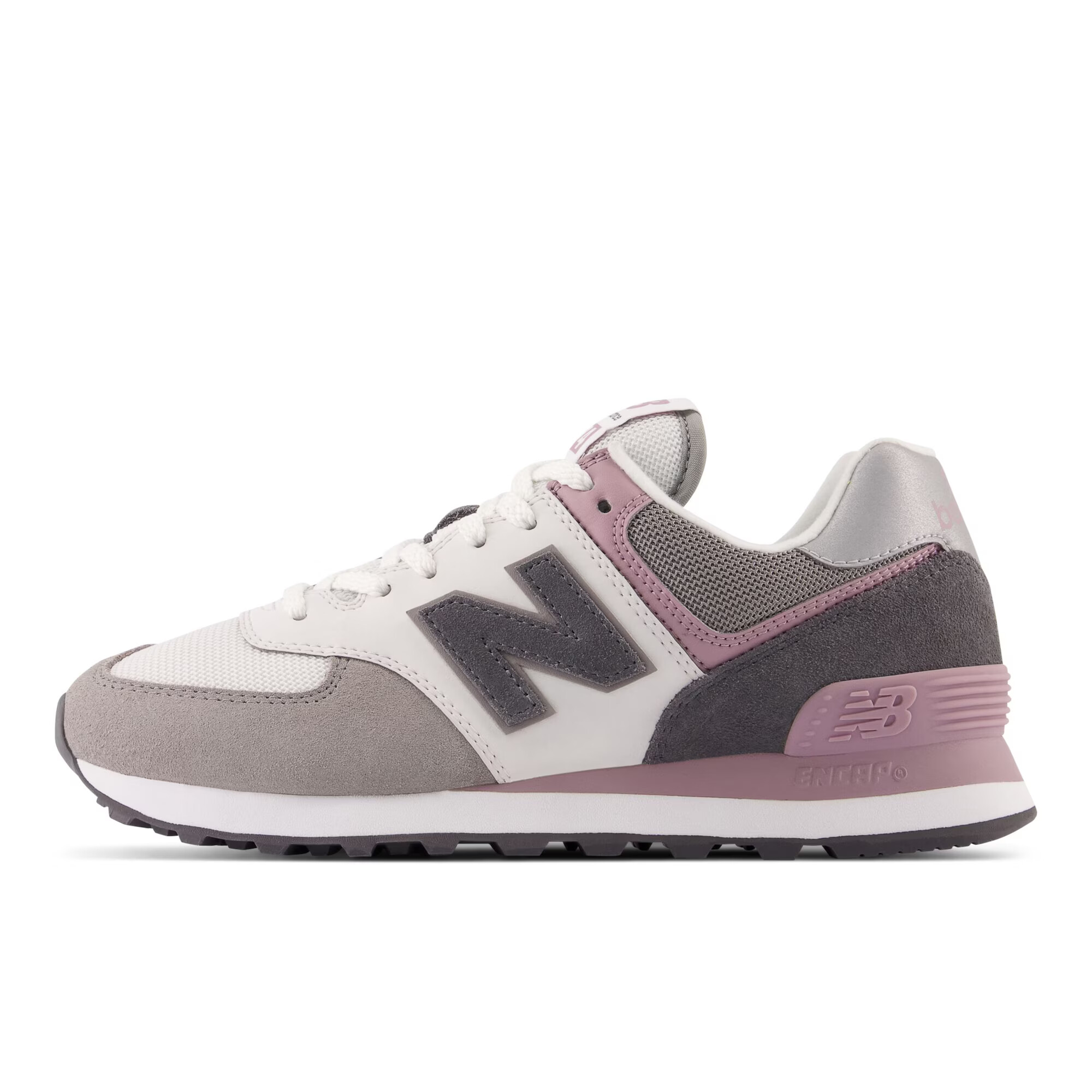 new balance Nízke tenisky sivá / fialová / svetlofialová / biela - Pepit.sk