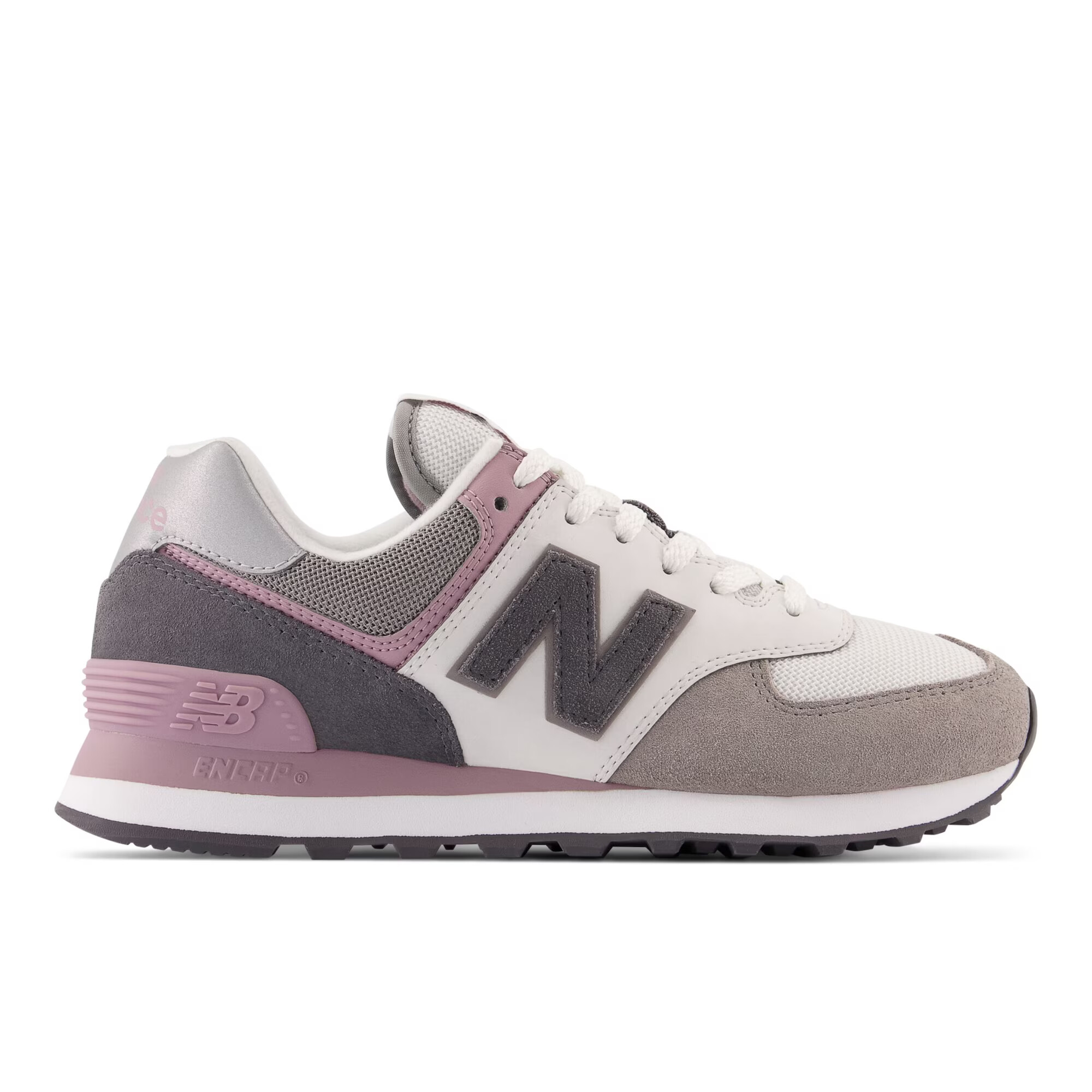 new balance Nízke tenisky sivá / fialová / svetlofialová / biela - Pepit.sk