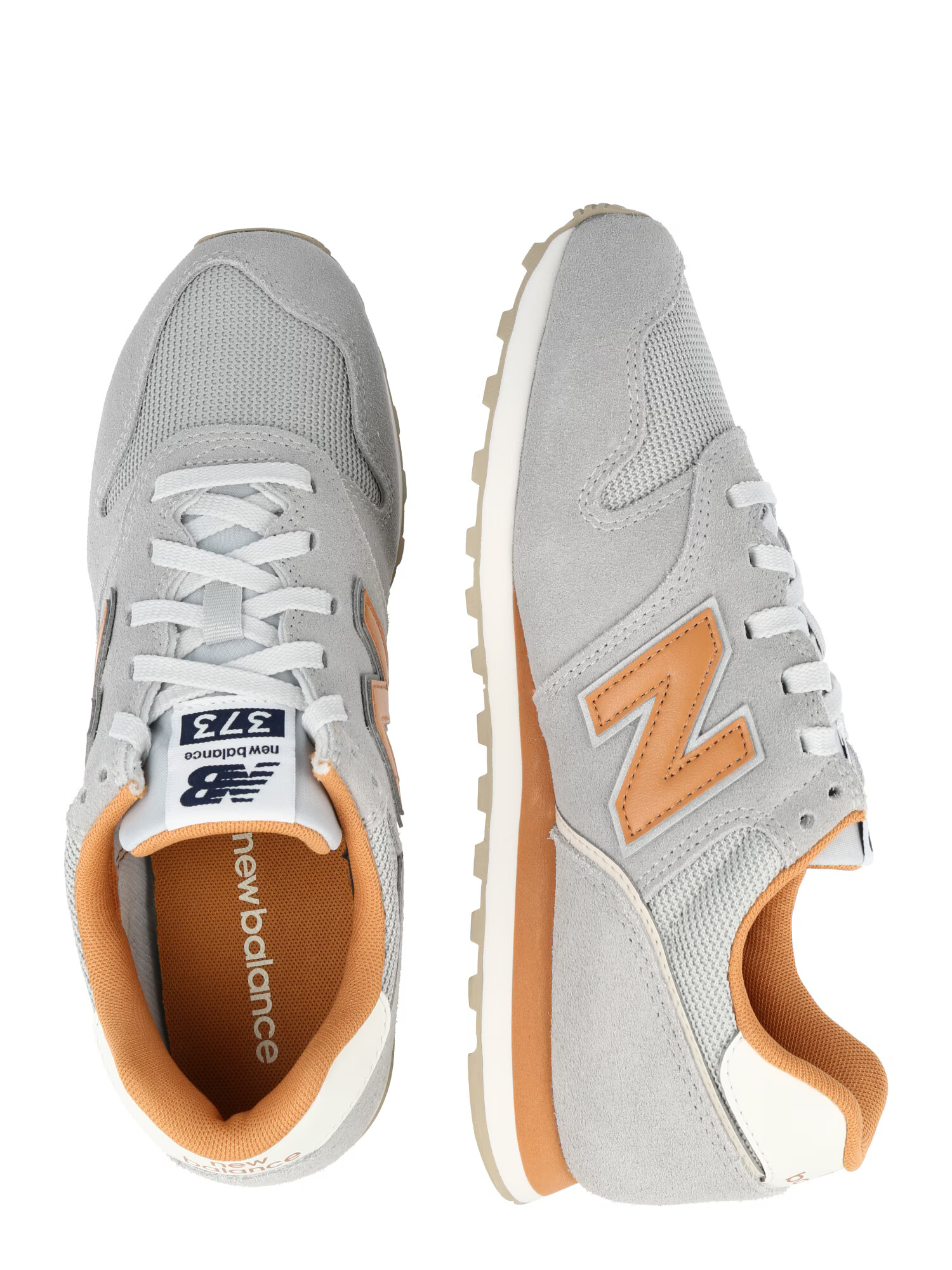 new balance Nízke tenisky sivá / oranžová - Pepit.sk