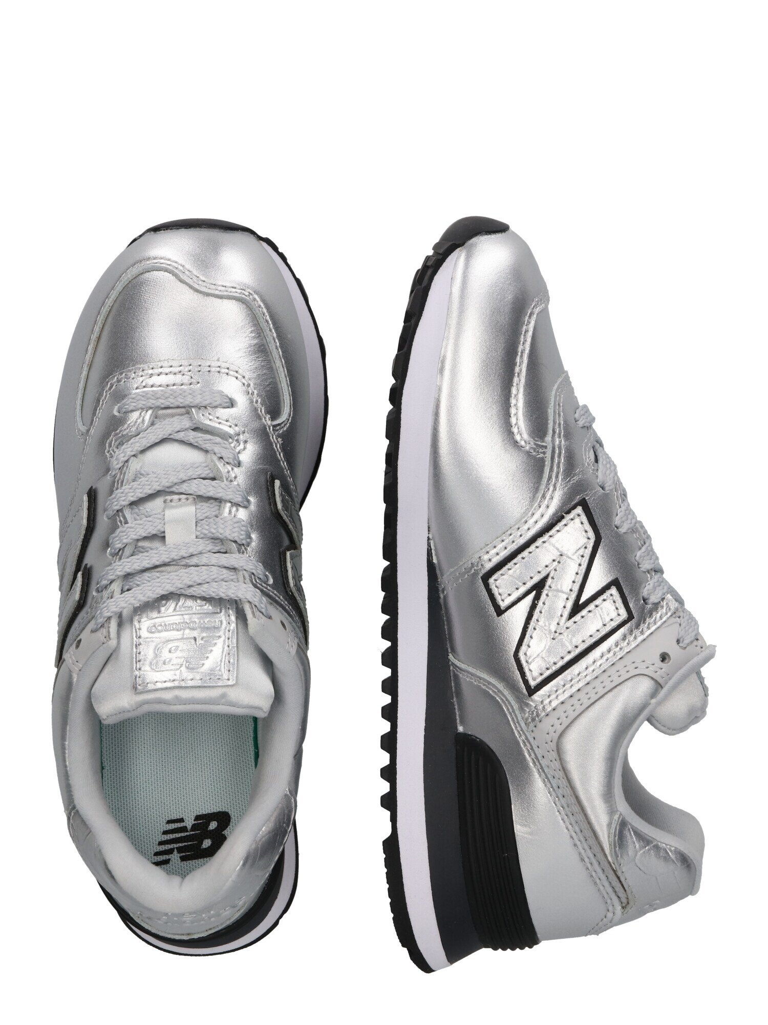 new balance Nízke tenisky '574' strieborná / biela - Pepit.sk