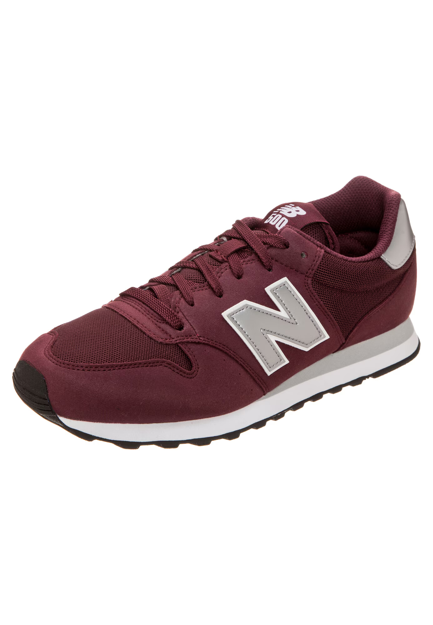 new balance Nízke tenisky vínovo červená / strieborná - Pepit.sk