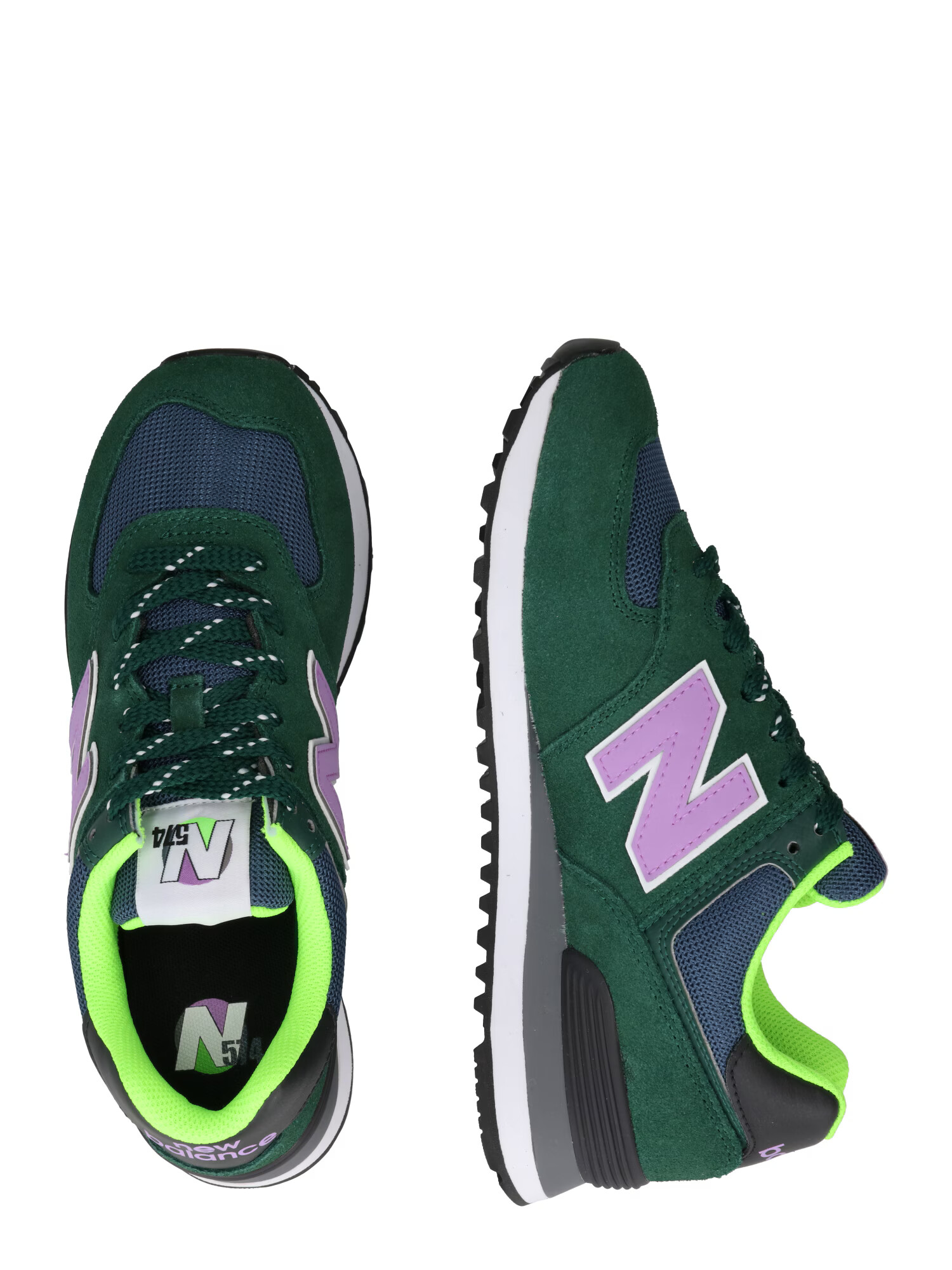 new balance Nízke tenisky zelená / orchideová / čierna - Pepit.sk