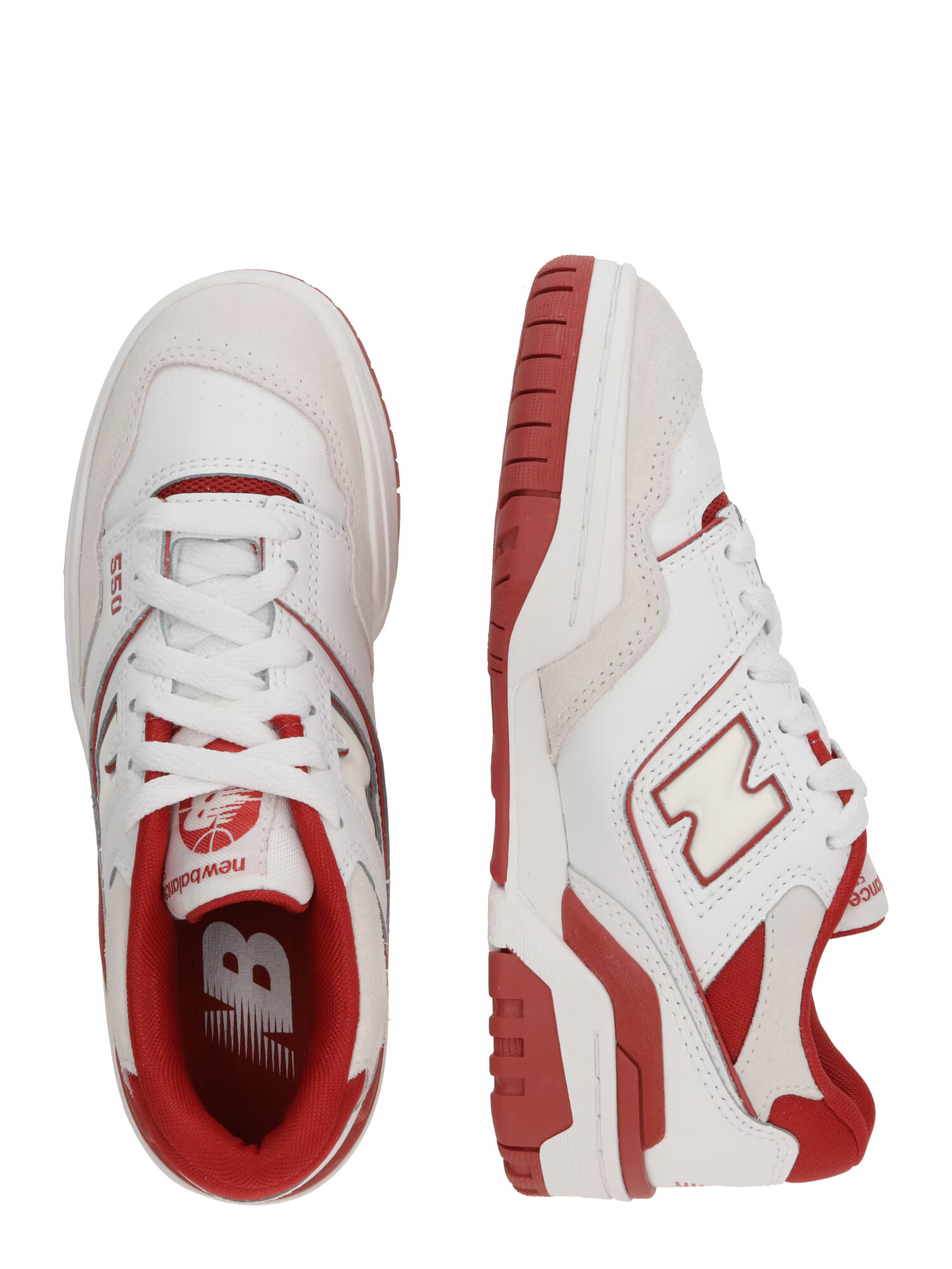 new balance Tenisky tmavošedá / červená / biela - Pepit.sk