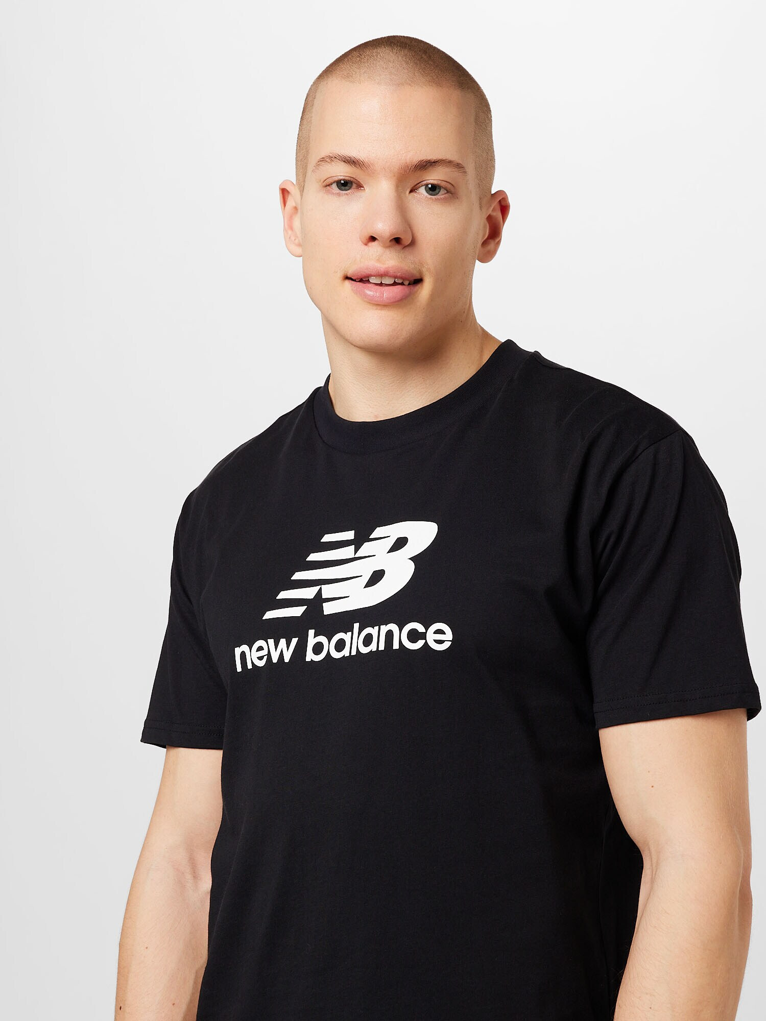 new balance Tričko čierna / biela - Pepit.sk