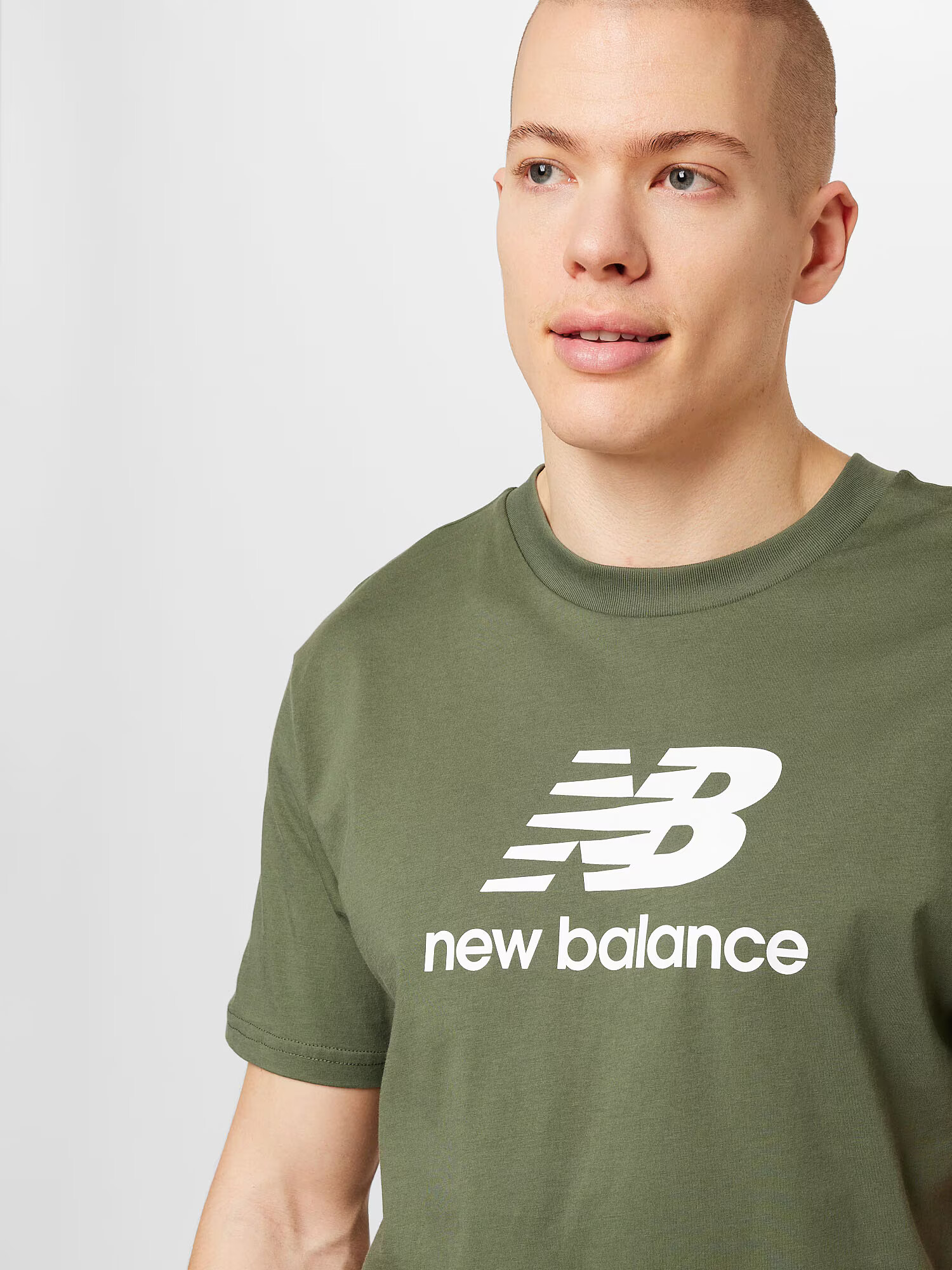 new balance Tričko olivová / biela - Pepit.sk