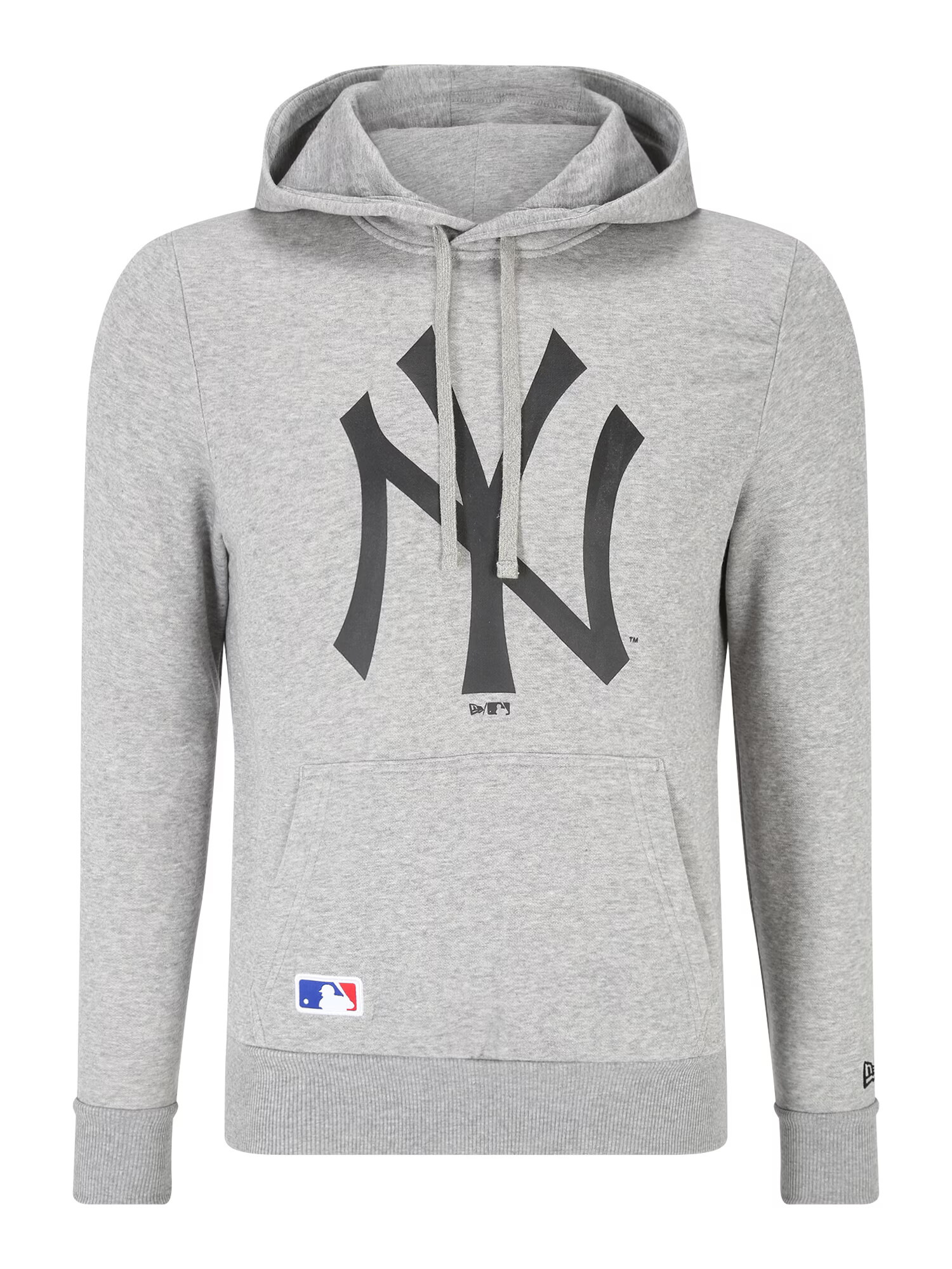 NEW ERA Mikina 'NY Yankees' sivá melírovaná / čierna - Pepit.sk