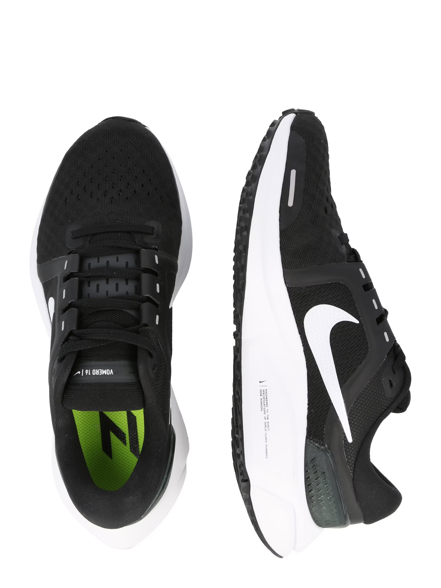 NIKE Bežecká obuv 'Air Zoom Vomero 16' čierna / biela - Pepit.sk