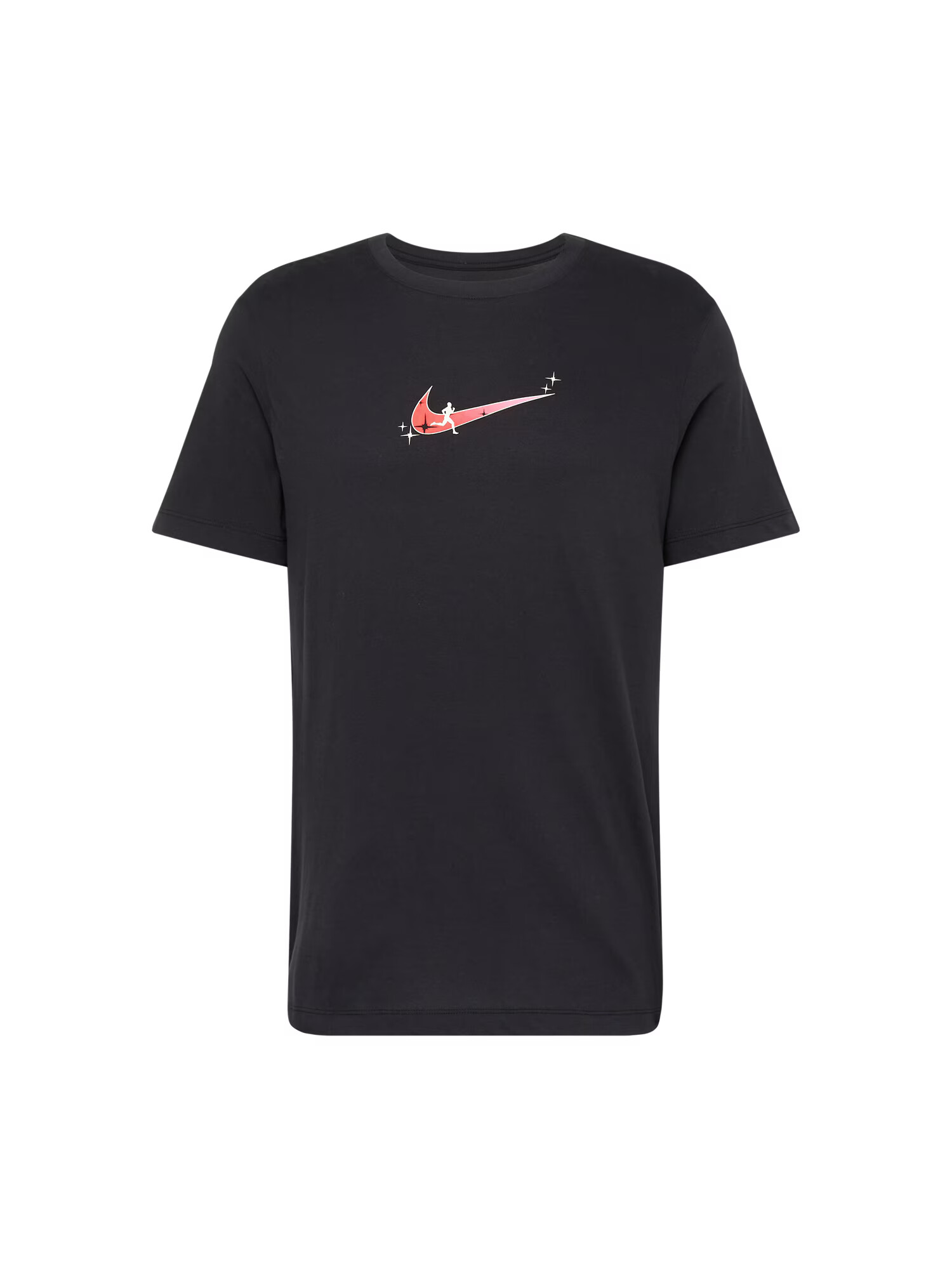 NIKE Funkčné tričko červená / čierna / biela - Pepit.sk