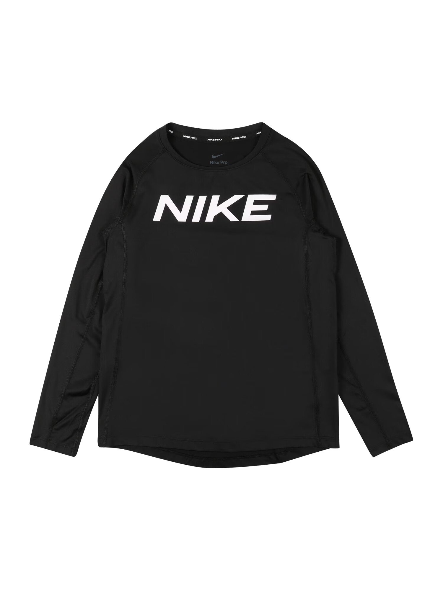 NIKE Funkčné tričko čierna / biela - Pepit.sk