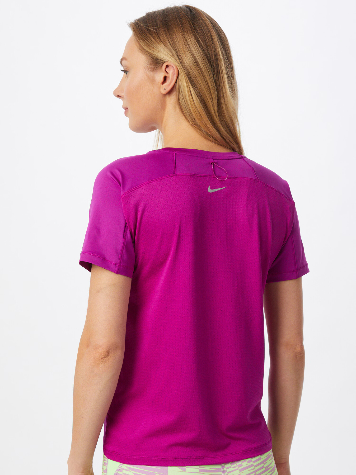 NIKE Funkčné tričko 'Miler Run Division' fuksia / biela - Pepit.sk