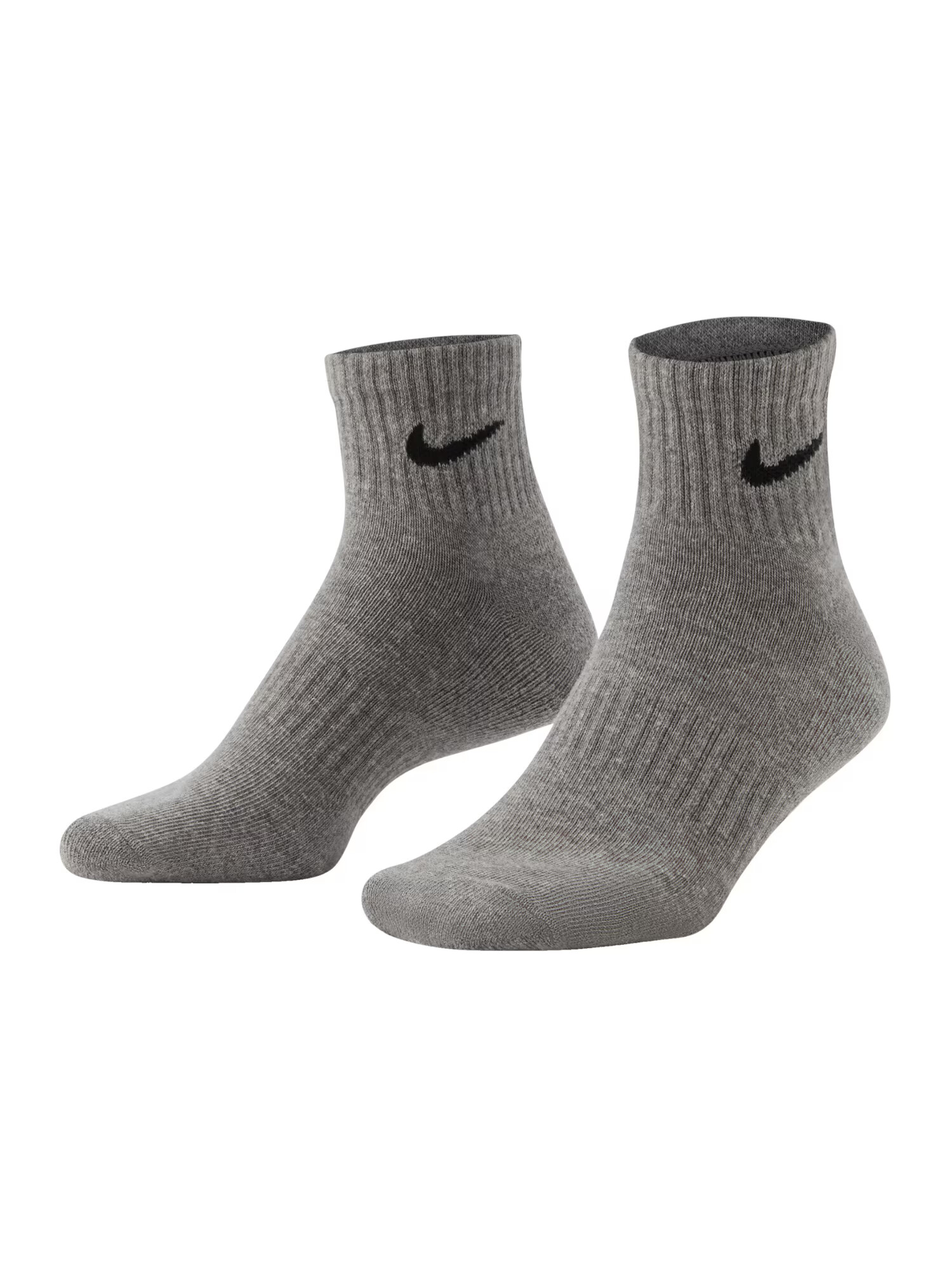 NIKE Ponožky 'EVERYDAY CUSH' sivá melírovaná / čierna / biela - Pepit.sk