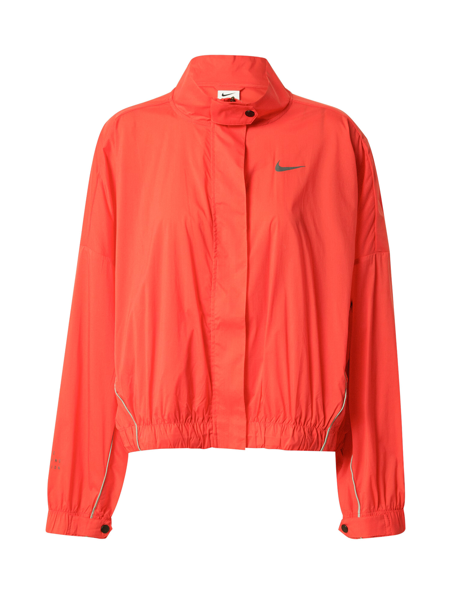 NIKE Športová bunda oranžovo červená / strieborná - Pepit.sk