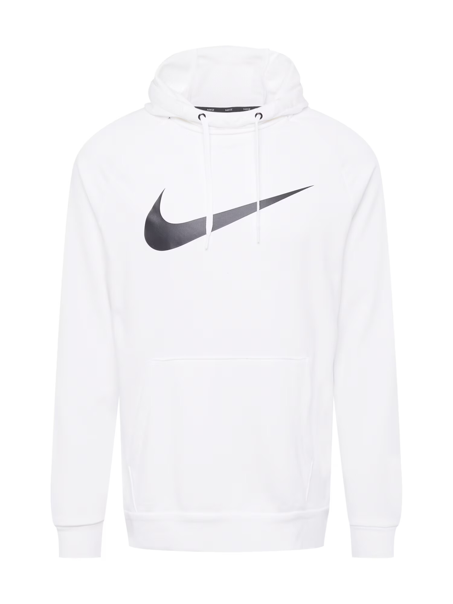 NIKE Športová mikina čierna / biela - Pepit.sk