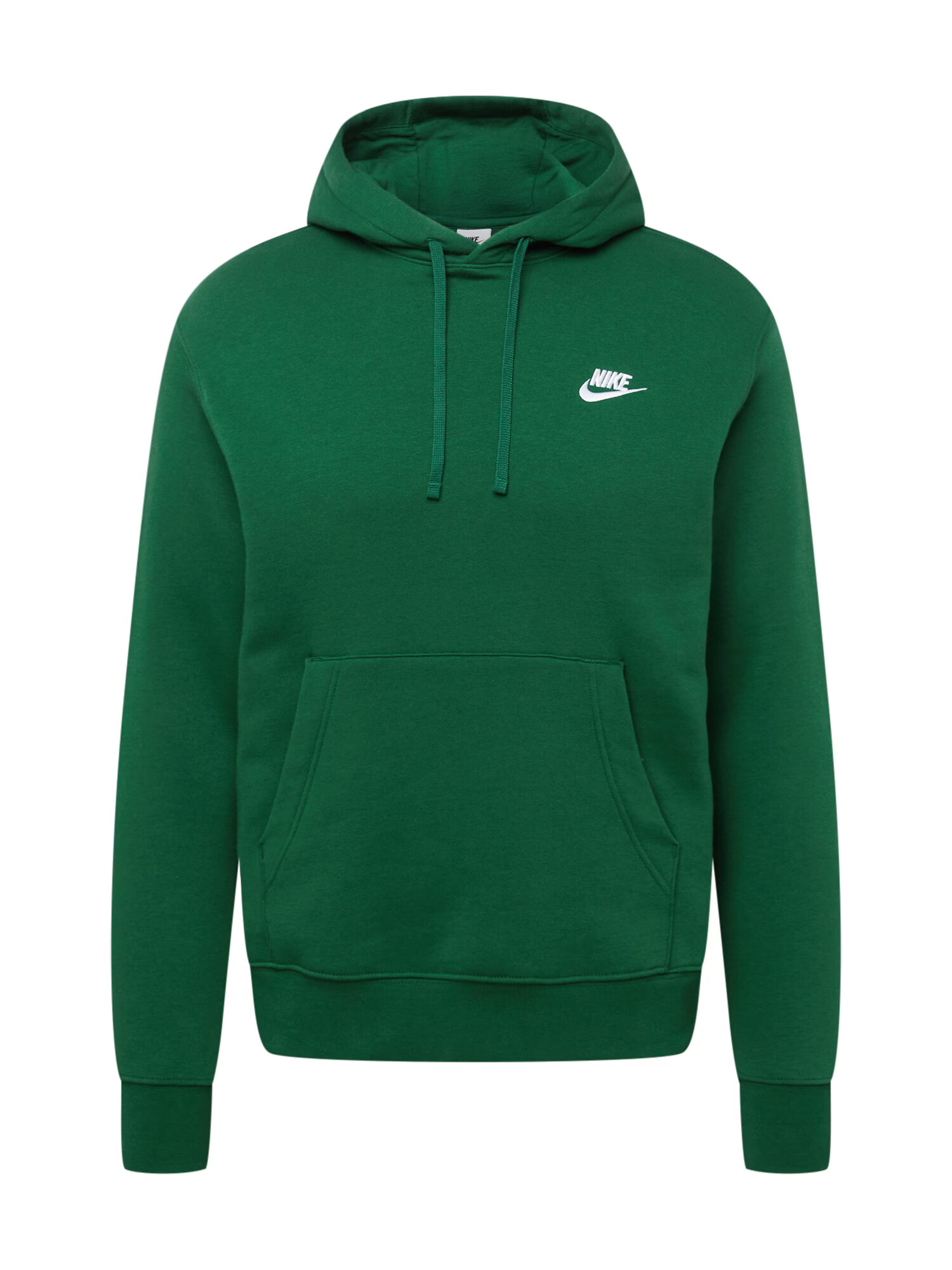 Nike Sportswear Mikina tmavozelená / biela - Pepit.sk