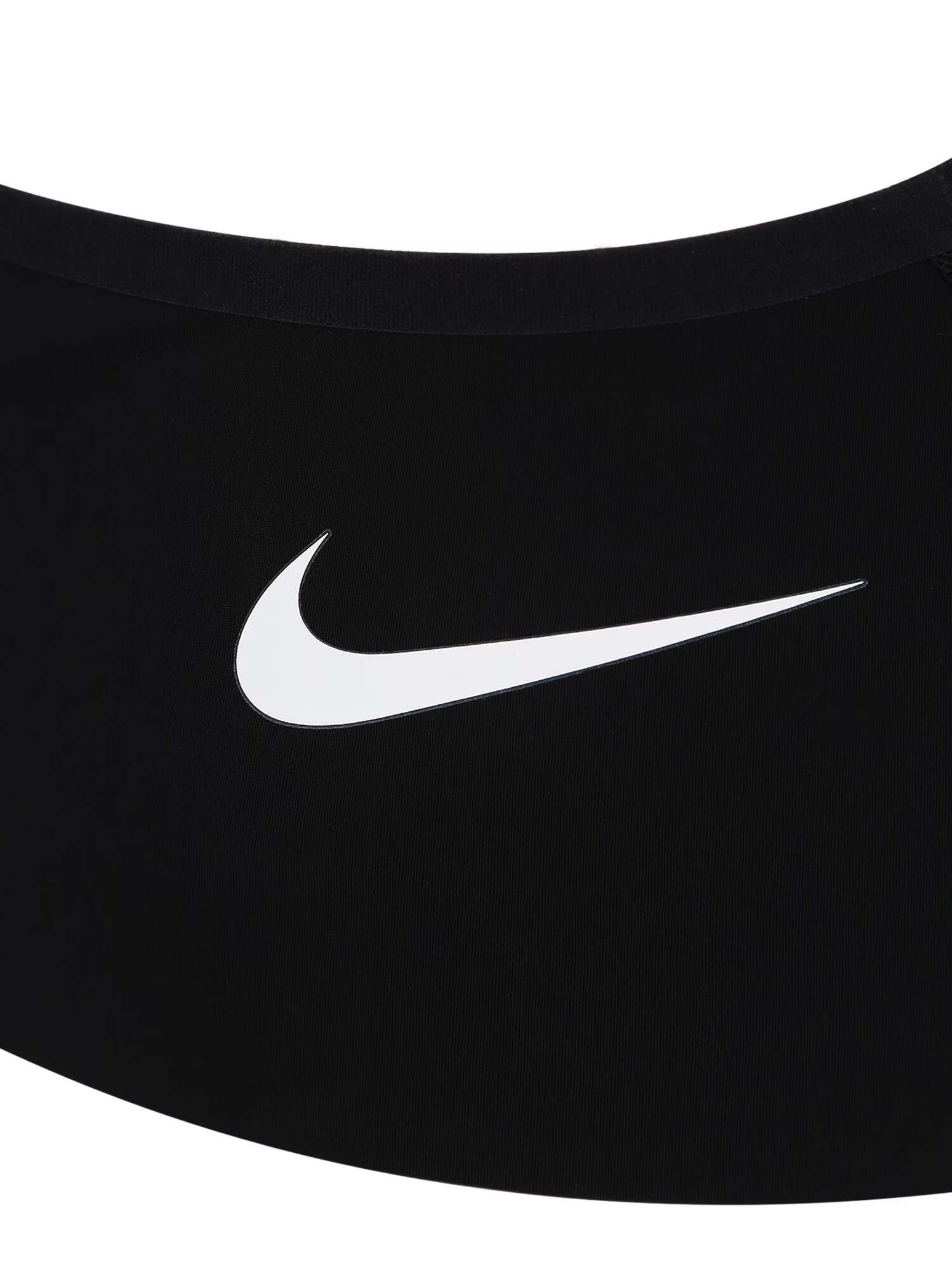 NIKE Športová podprsenka 'Rival' čierna / biela - Pepit.sk