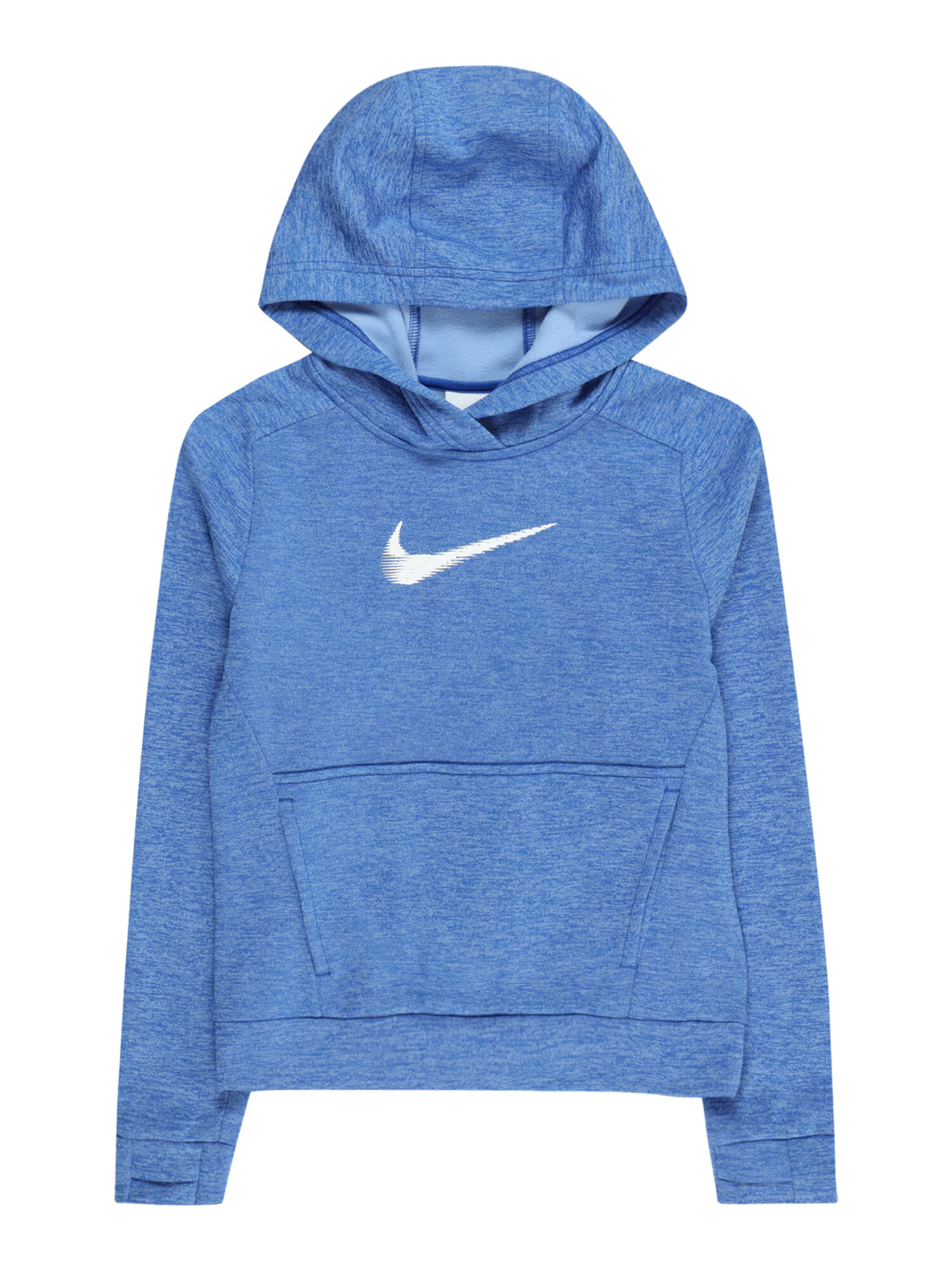 NIKE Športový sveter 'MULTI+' modrá melírovaná / biela - Pepit.sk