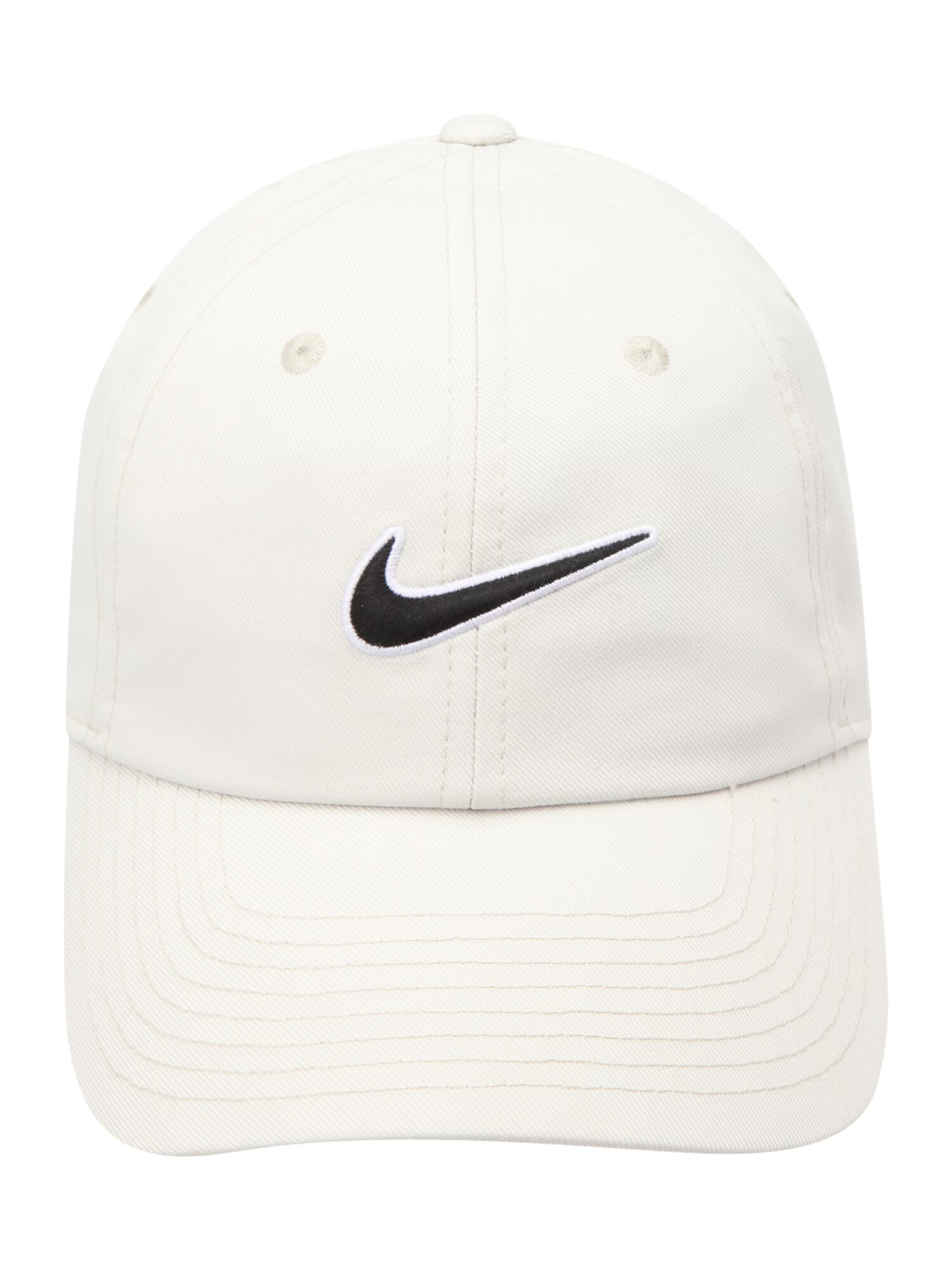 Nike Sportswear Čiapka 'U NK CLUB CAP U CB SWSH L' béžová / čierna - Pepit.sk