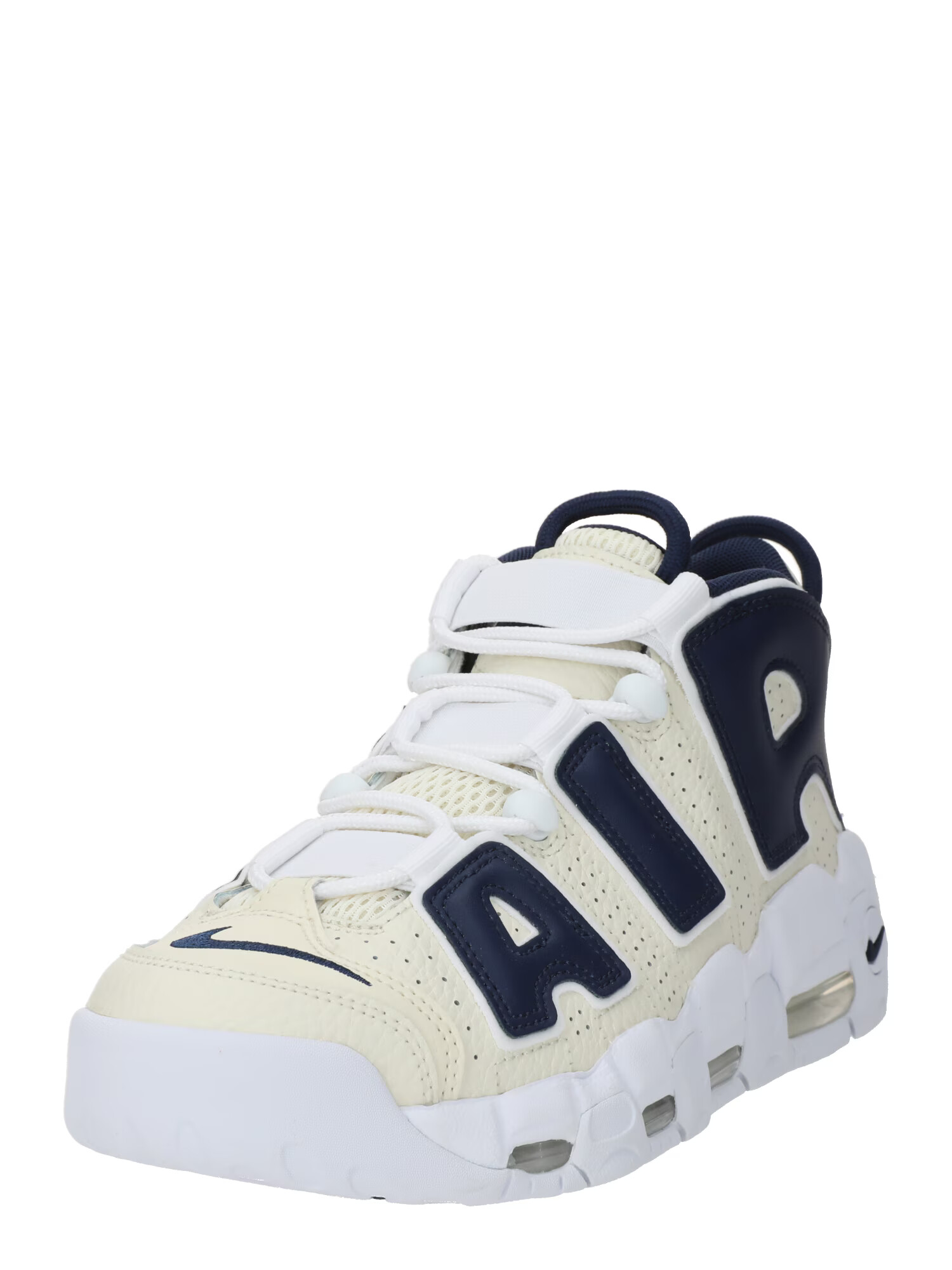 Nike Sportswear Členkové tenisky 'Air More Uptempo' tmavomodrá / biela / biela ako vlna - Pepit.sk