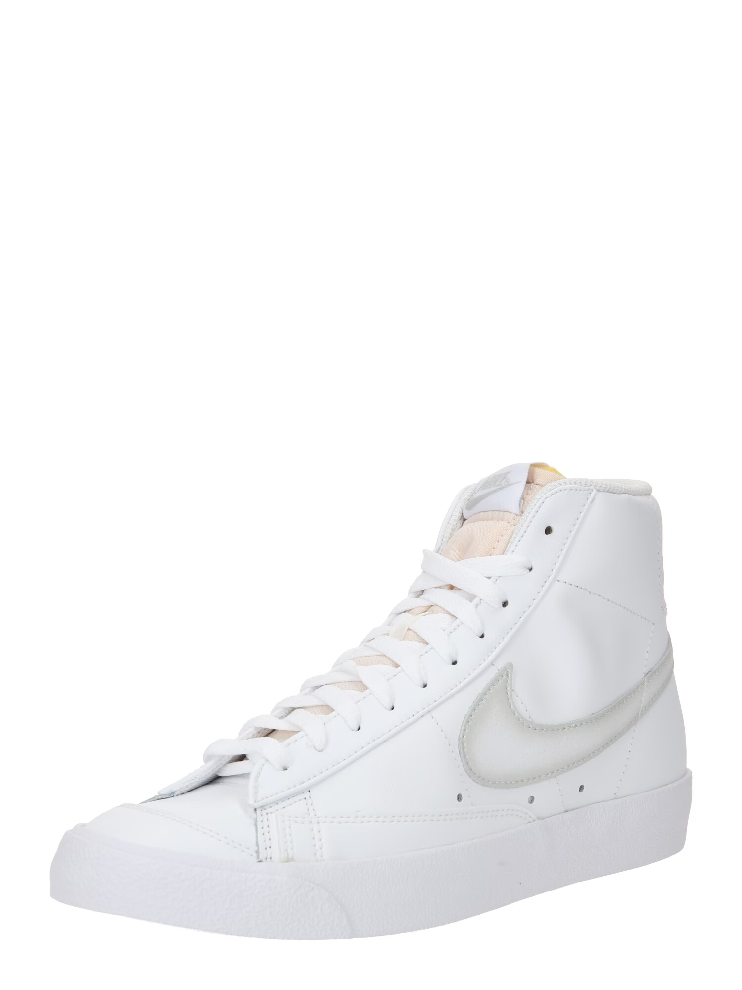 Nike Sportswear Členkové tenisky 'BLAZER MID '77' svetlosivá / pastelovo oranžová / biela - Pepit.sk