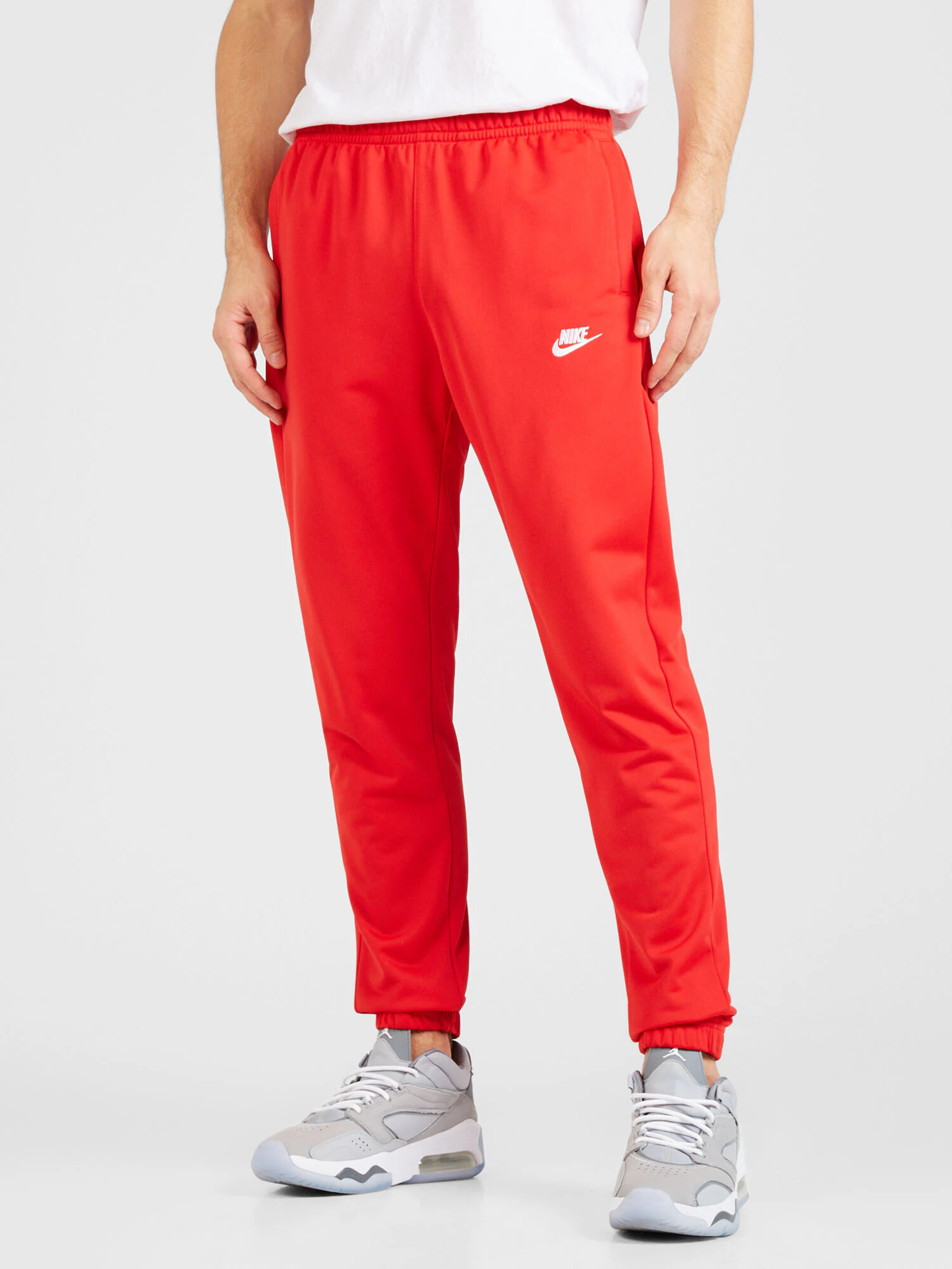 Nike Sportswear Joggingová súprava červená / biela - Pepit.sk