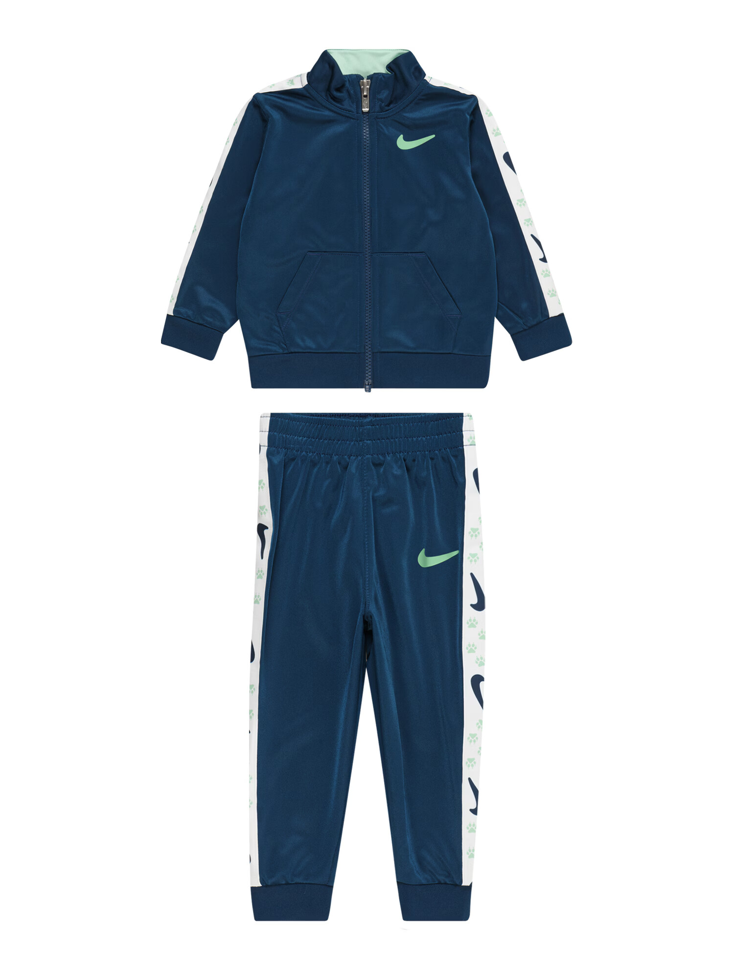 Nike Sportswear Joggingová súprava modrá / šedobiela - Pepit.sk