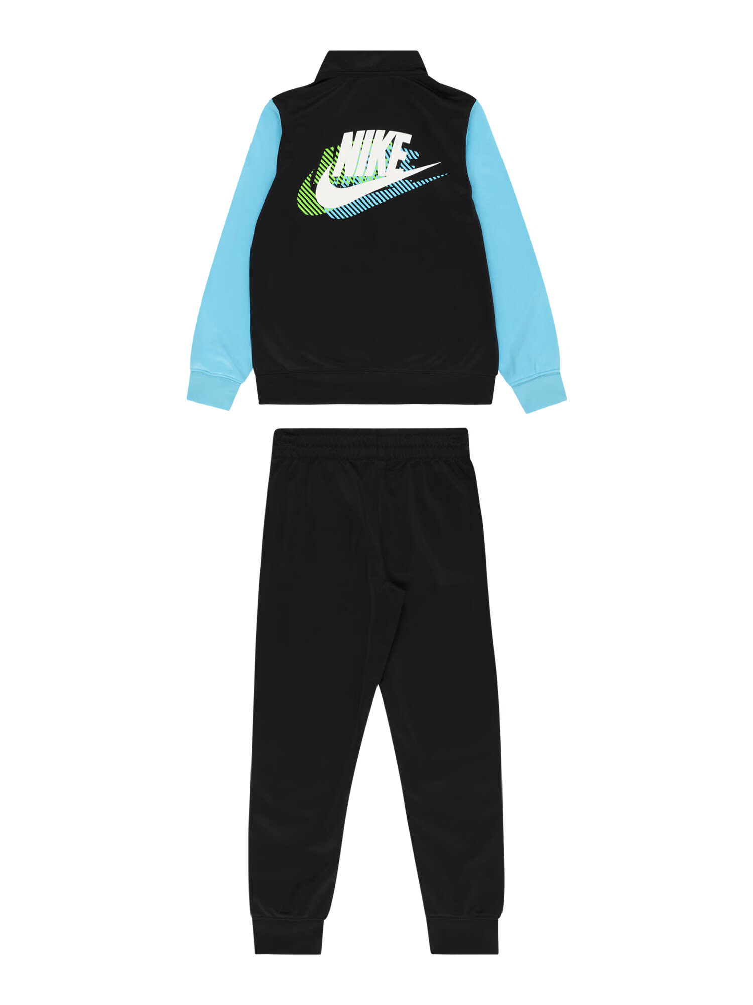 Nike Sportswear Joggingová súprava svetlomodrá / svetlozelená / ružová / čierna - Pepit.sk