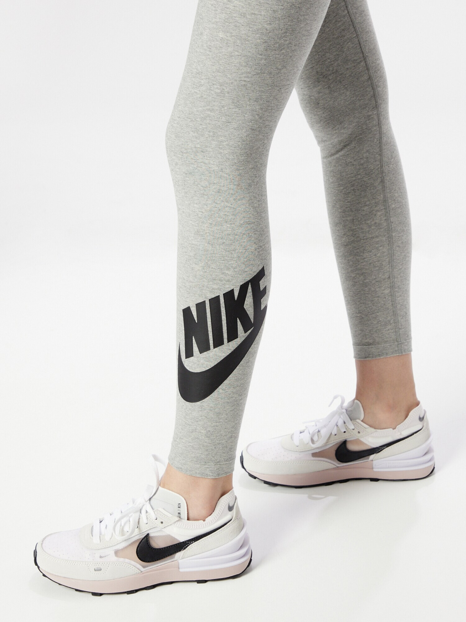 Nike Sportswear Legíny ' LEGASEE' sivá melírovaná / čierna - Pepit.sk