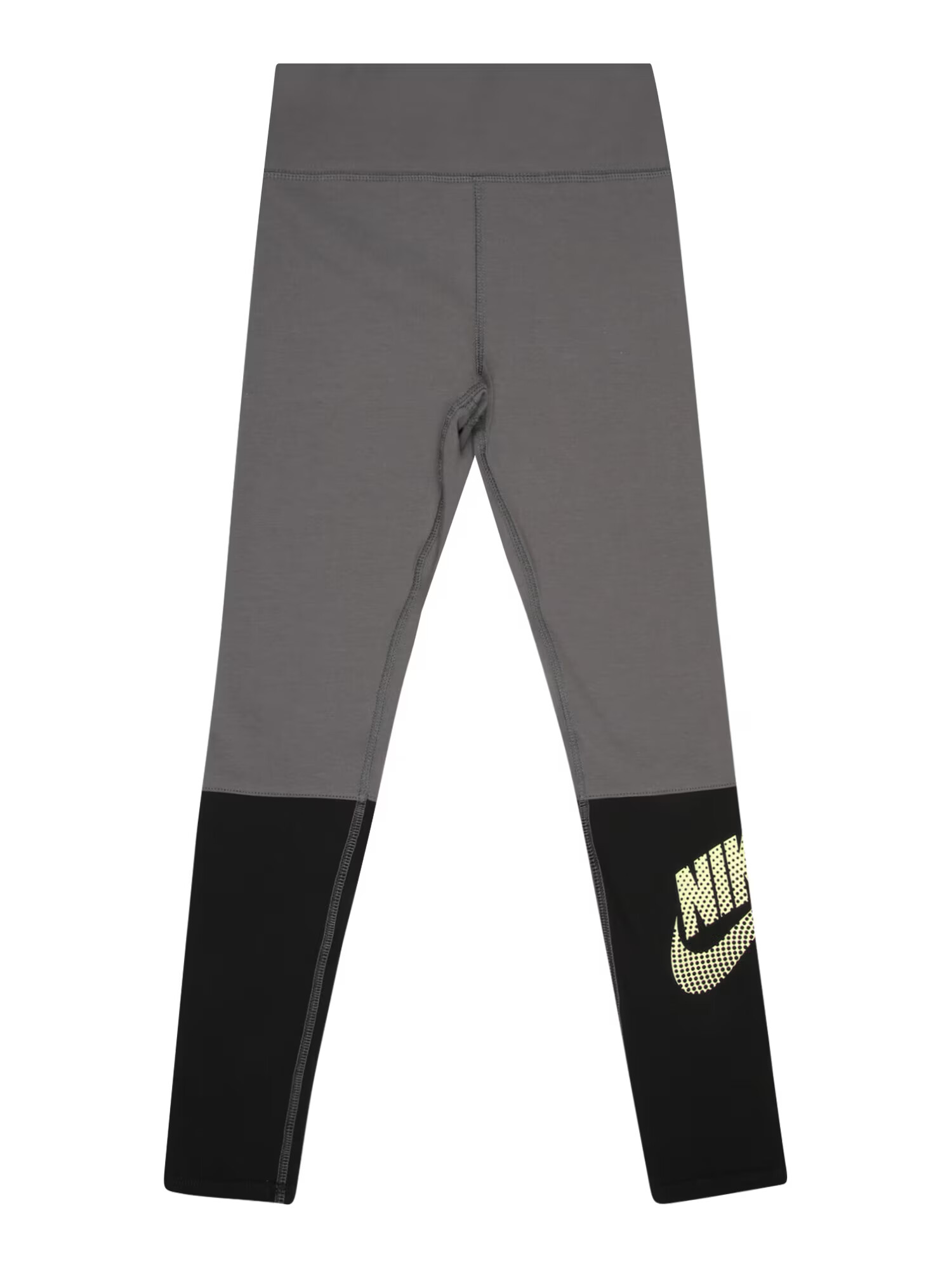 Nike Sportswear Legíny svetložltá / tmavosivá / čierna - Pepit.sk