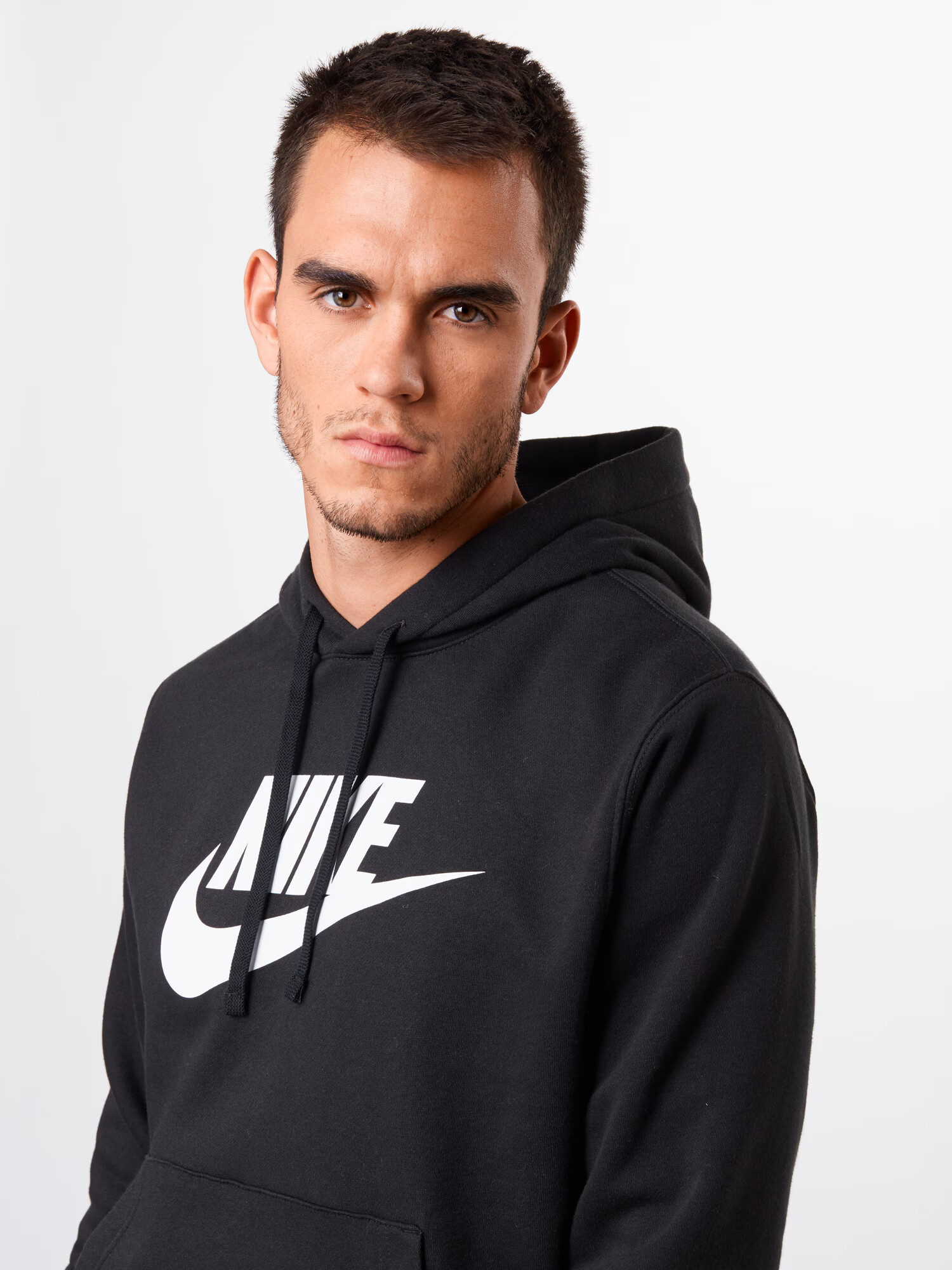 Nike Sportswear Mikina čierna / biela - Pepit.sk