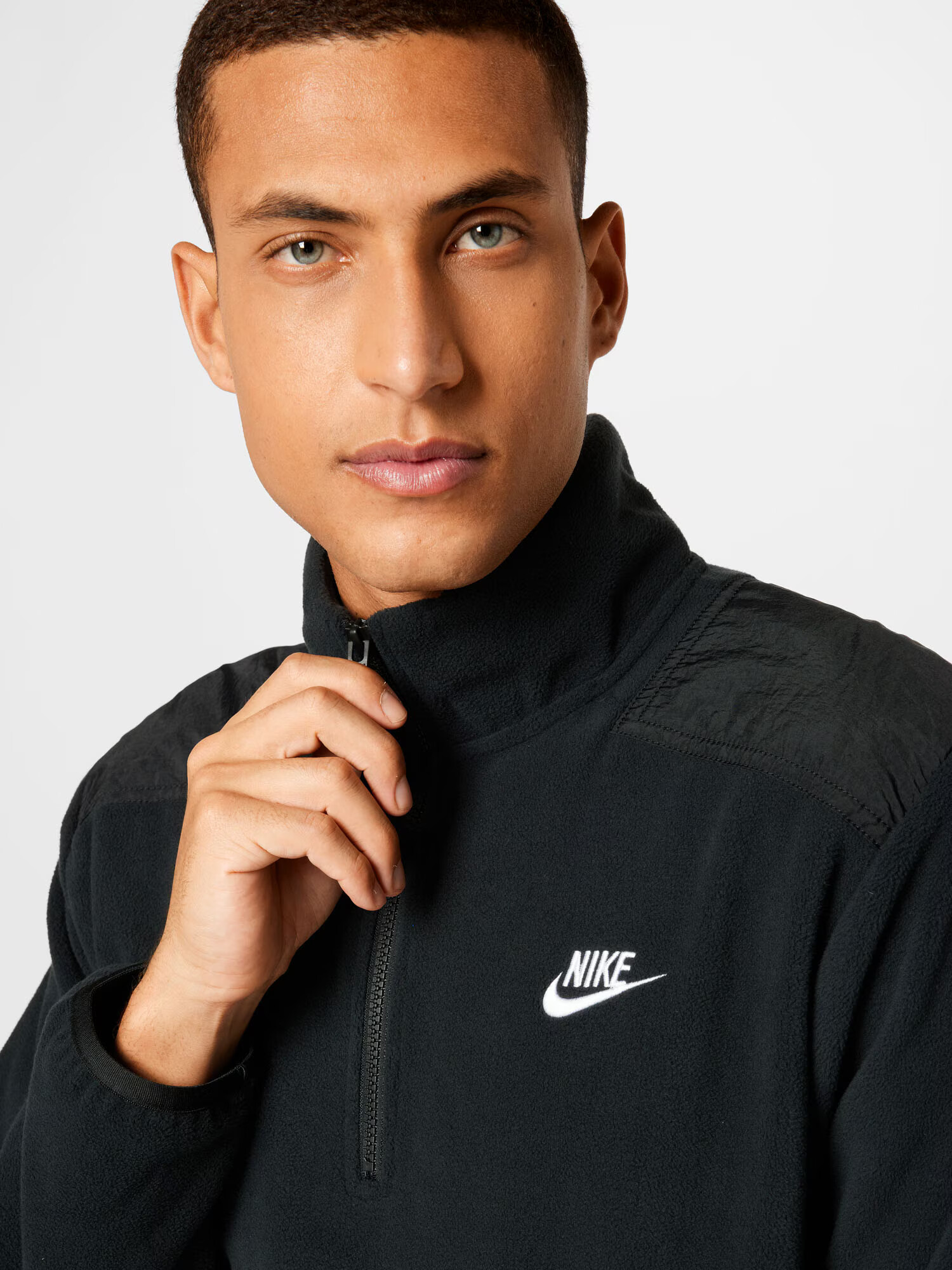 Nike Sportswear Mikina čierna / biela - Pepit.sk