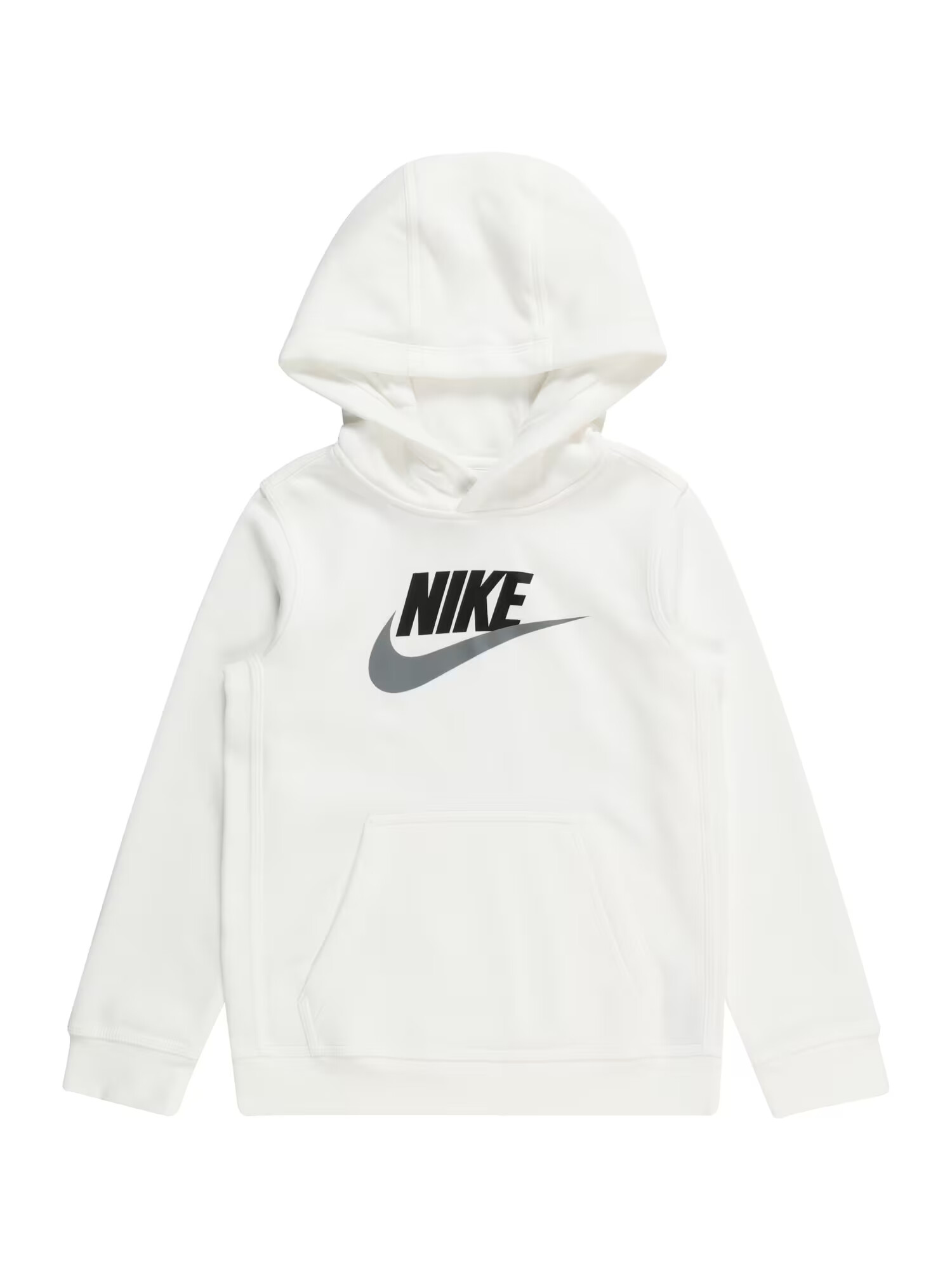 Nike Sportswear Mikina 'CLUB' čierna / šedobiela - Pepit.sk