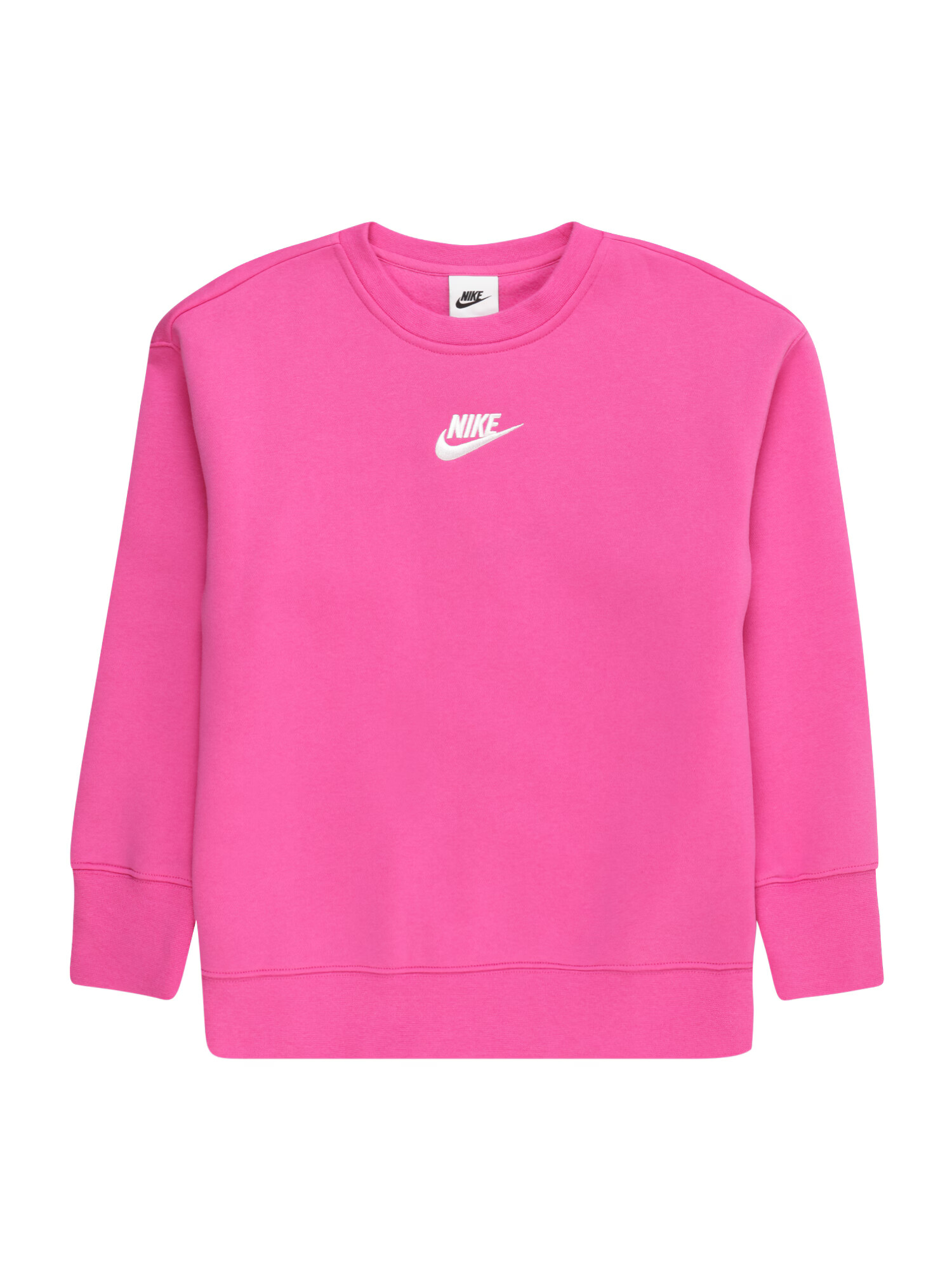 Nike Sportswear Mikina fuksia / biela - Pepit.sk