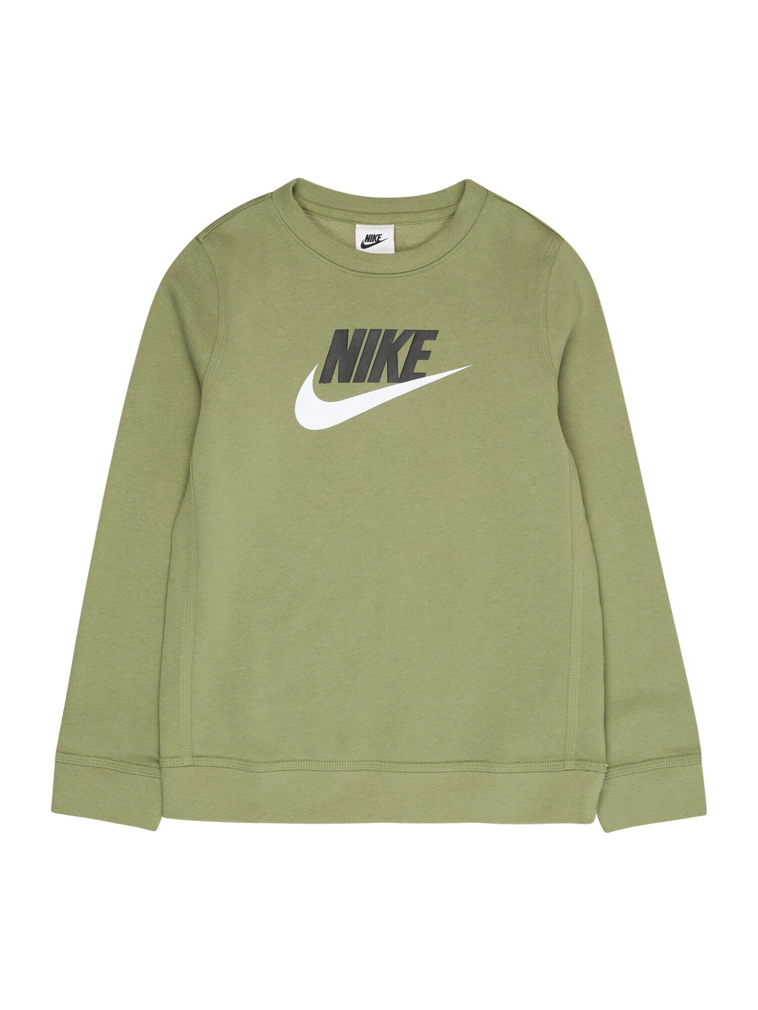 Nike Sportswear Mikina olivová / čierna / biela - Pepit.sk