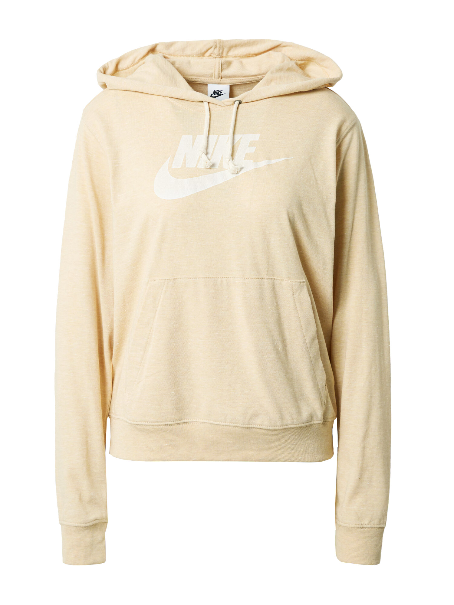 Nike Sportswear Mikina farba ťavej srsti / biela - Pepit.sk